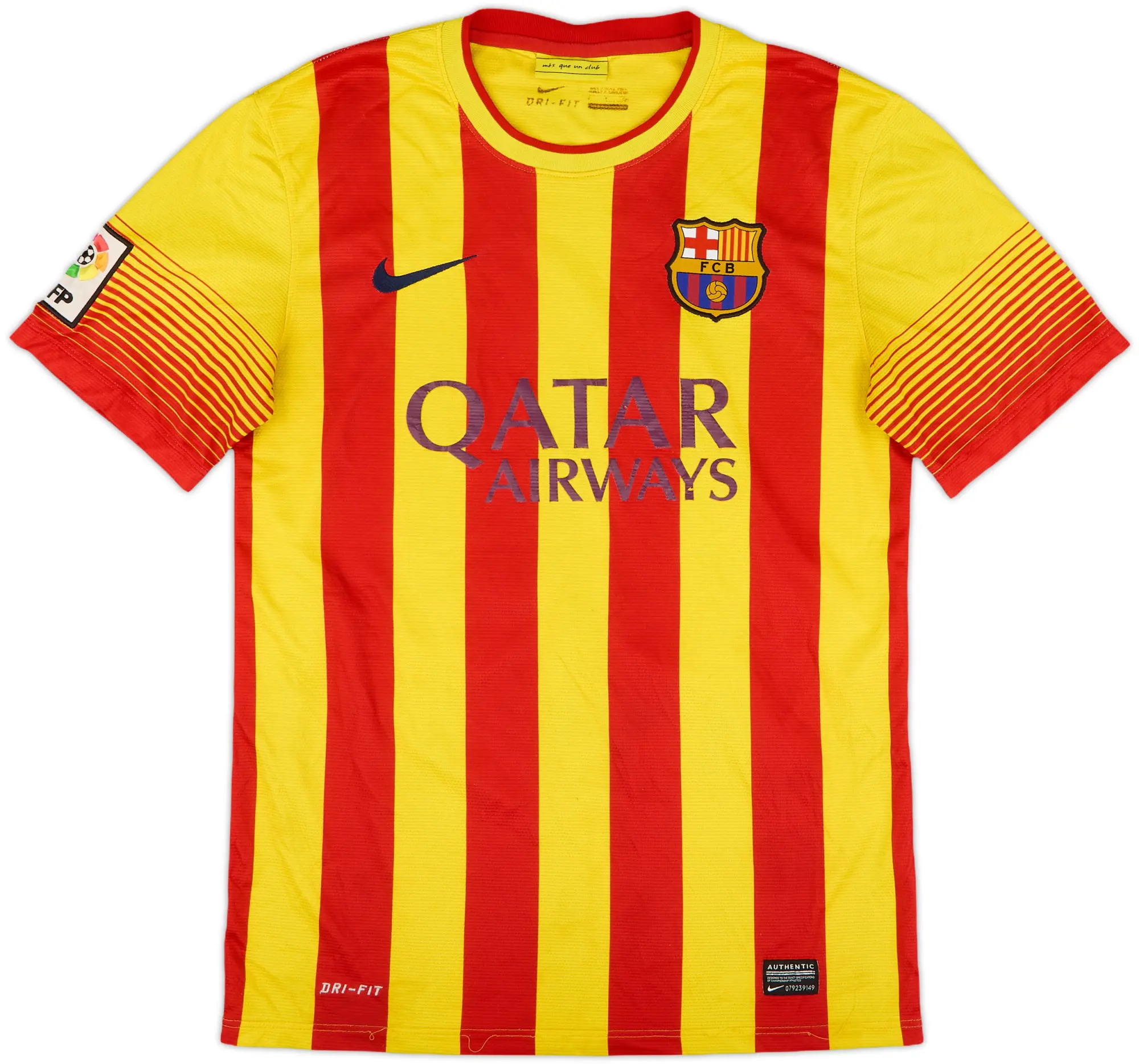 Nike Barcelona Mens SS Away Shirt 2013/15