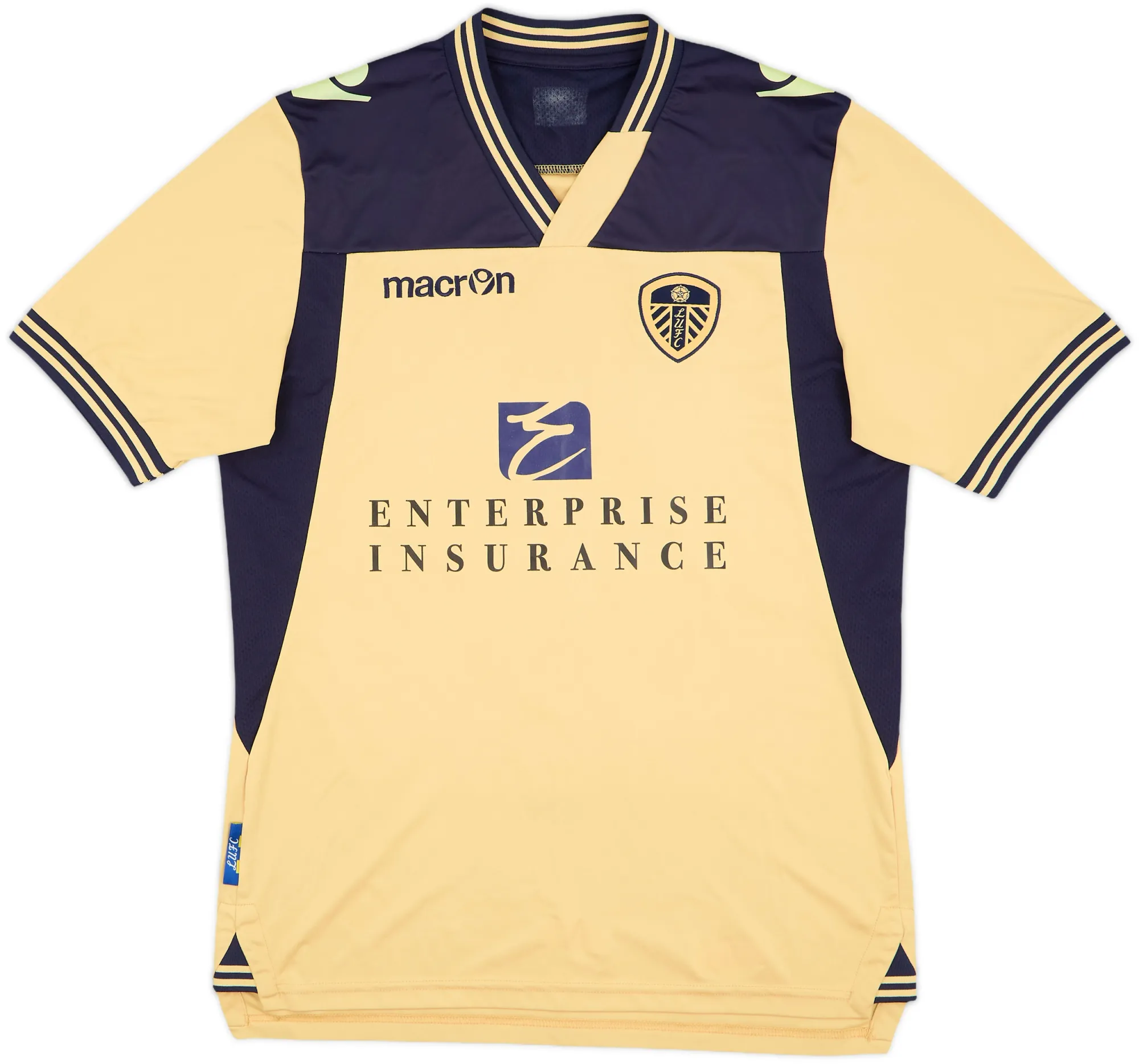 Macron Leeds United Mens SS Away Shirt 2013/14