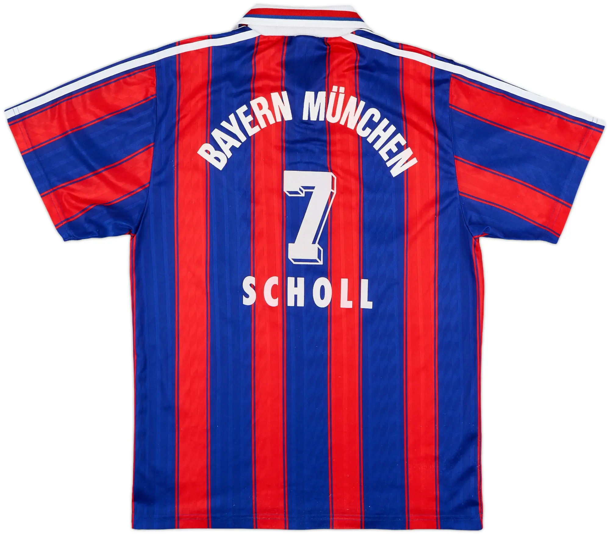 adidas Bayern Munich Mens SS Home Shirt 1995/97