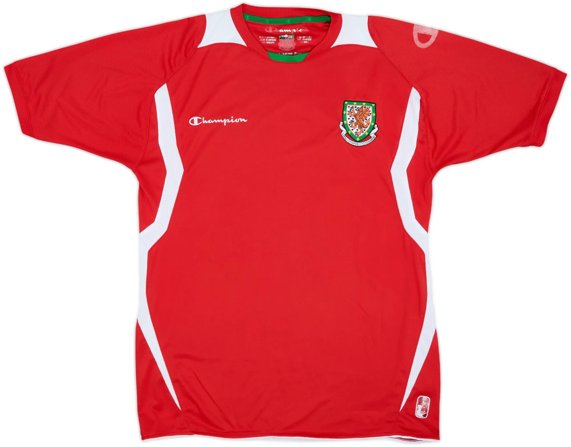 Champion Wales Mens SS Home Shirt 2008