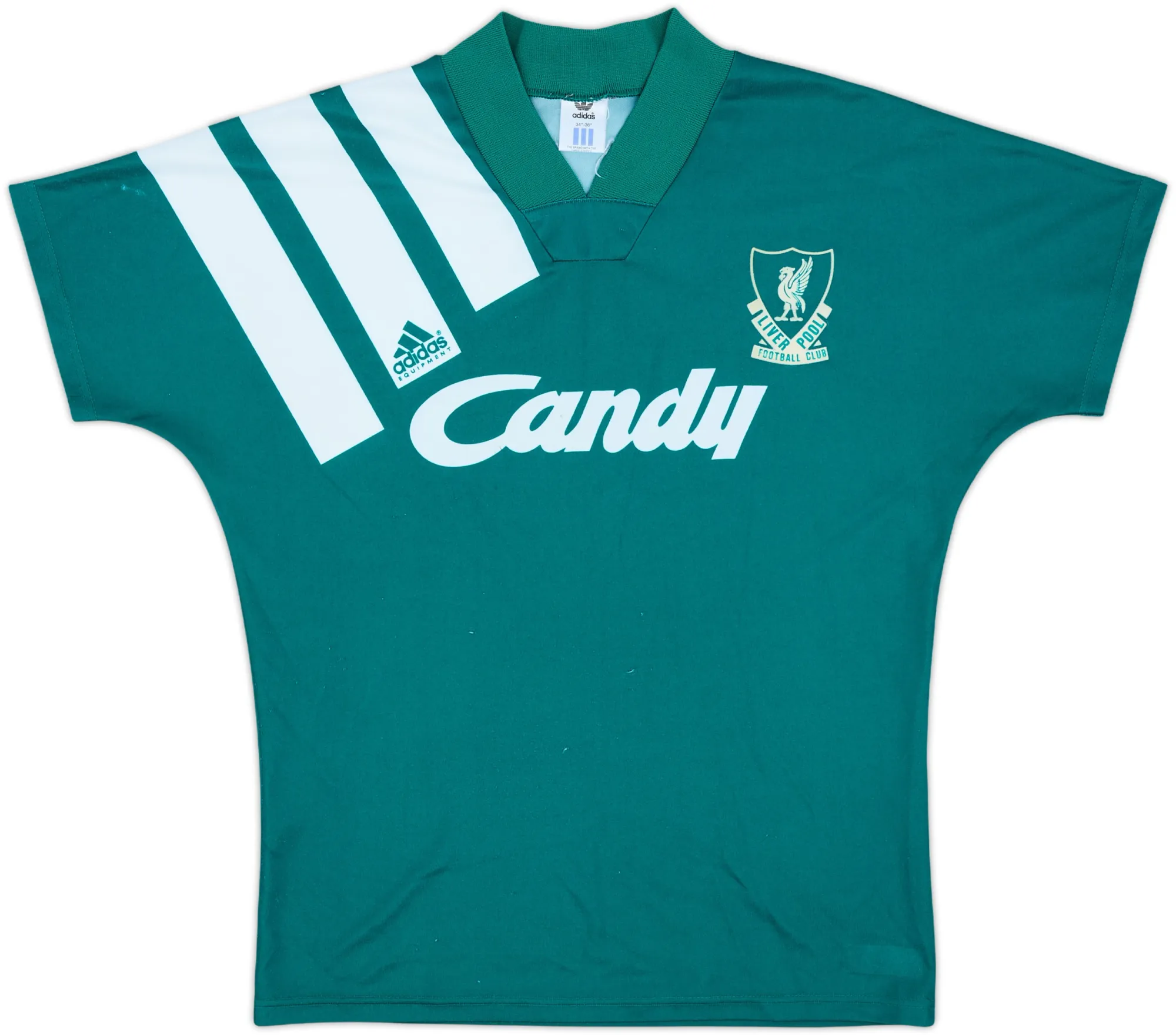 adidas Liverpool Mens SS Away Shirt 1991/92