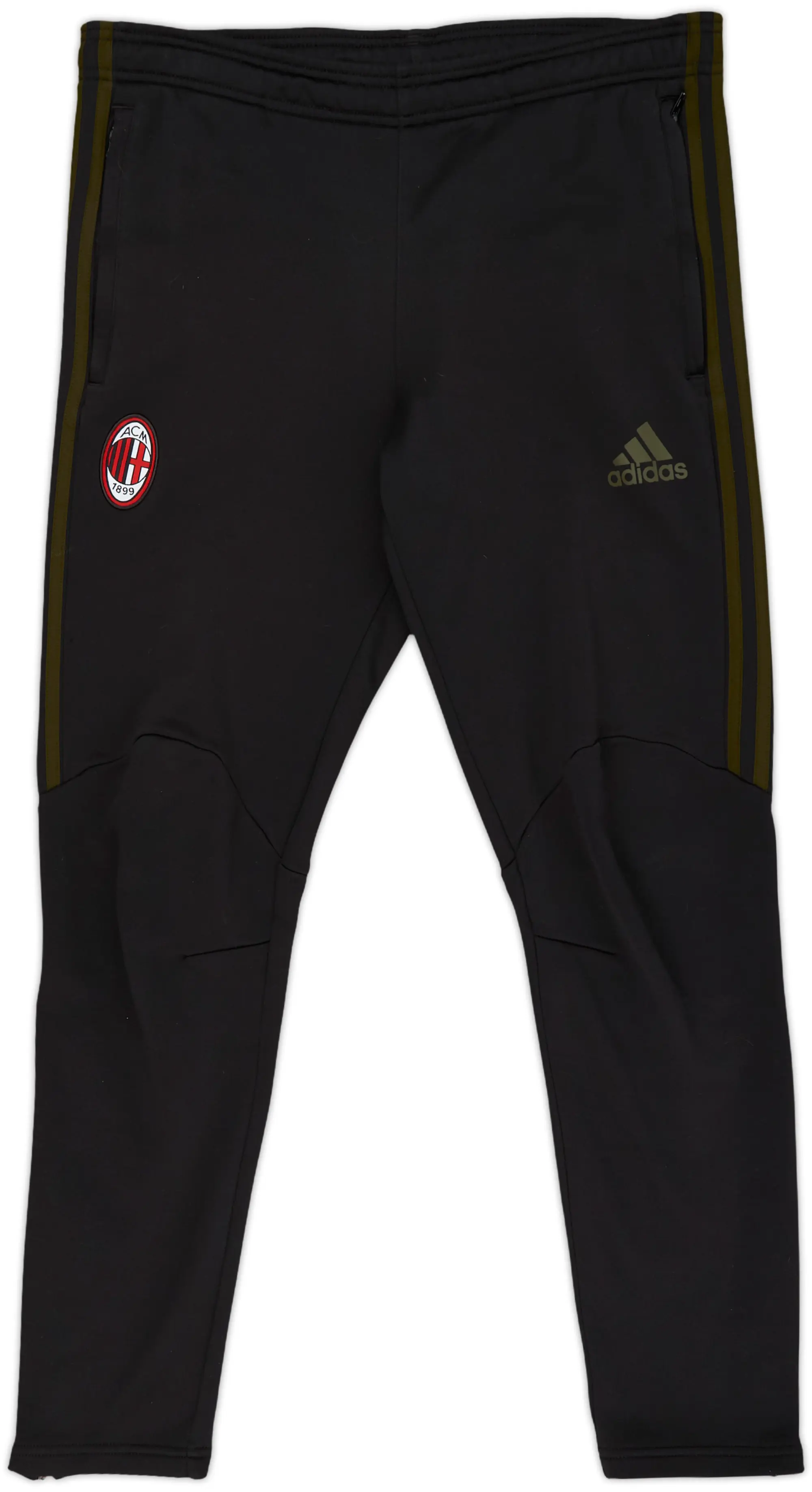 2016-17 AC Milan adidas Track Pants/Bottoms - 8/10 - (S)