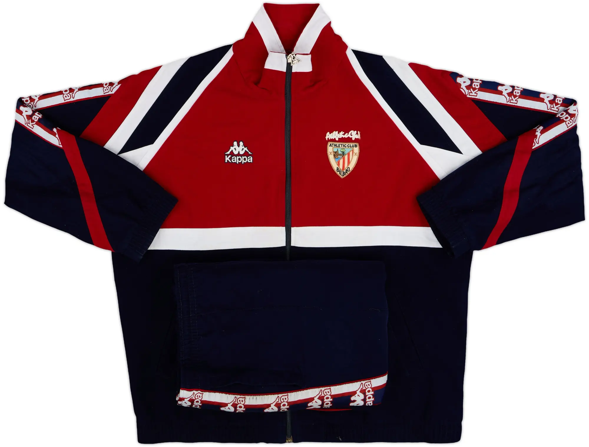 1995-97 Athletic Bilbao Kappa Tracksuit - 6/10 - (XL)