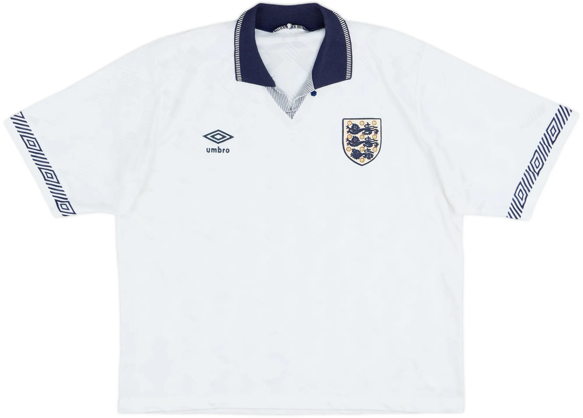 Umbro England Mens SS Home Shirt 1990