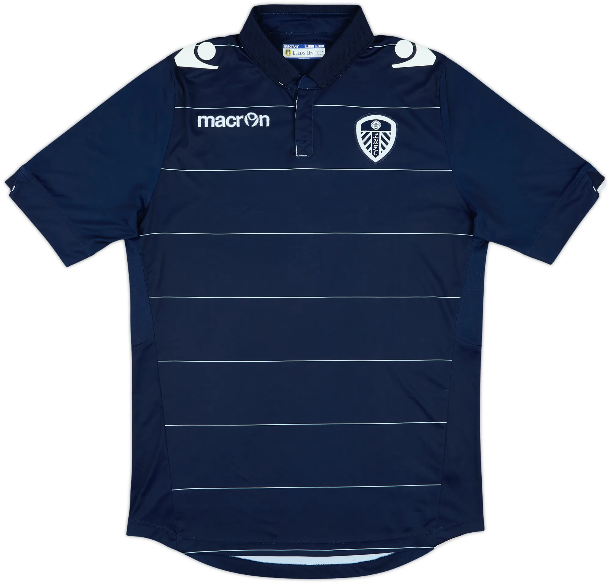 Macron Leeds United Mens SS Away Shirt 2014/15
