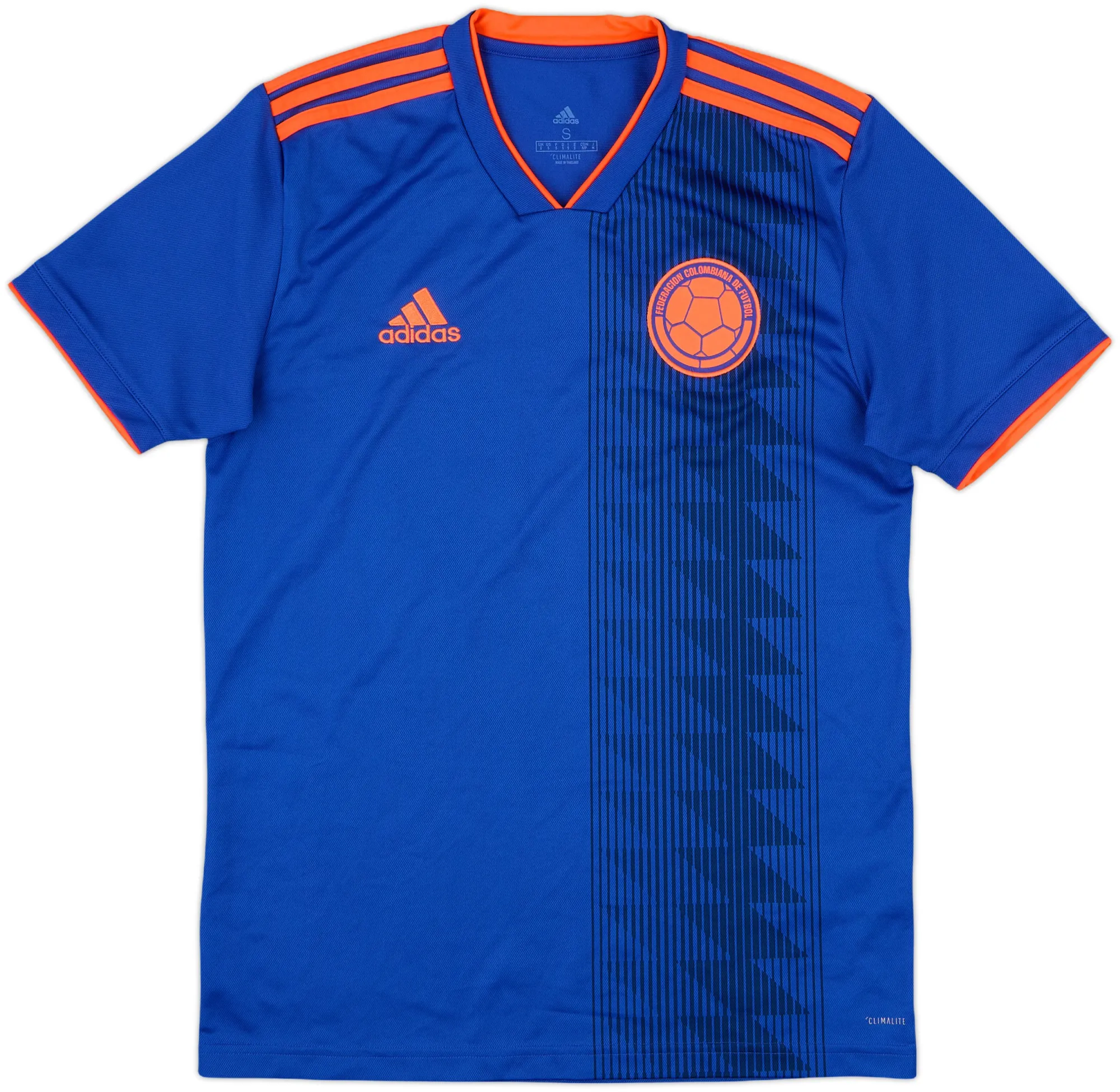 adidas Colombia Mens SS Away Shirt 2018