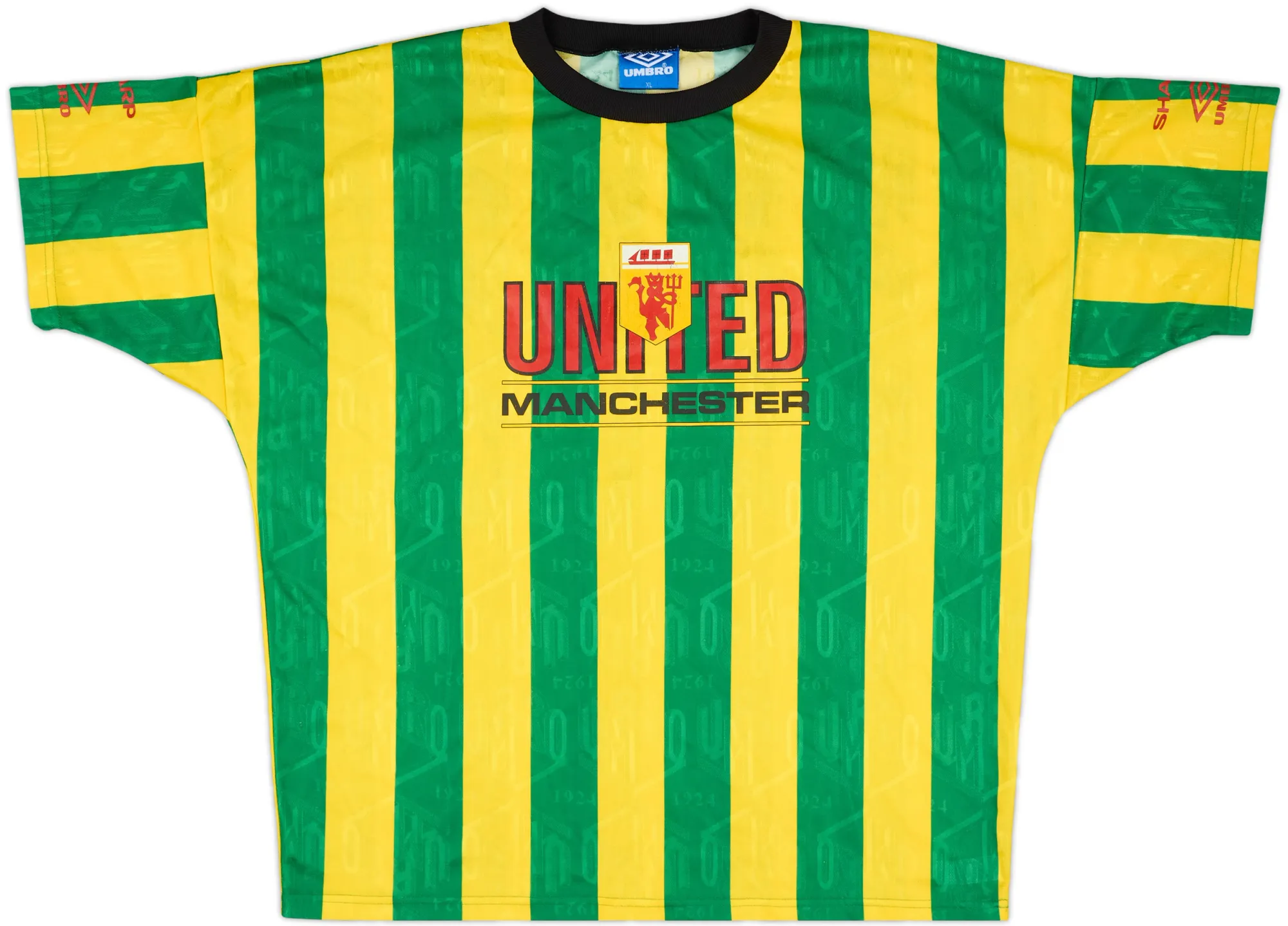 Umbro Manchester United Mens SS Home Shirt 1994/96