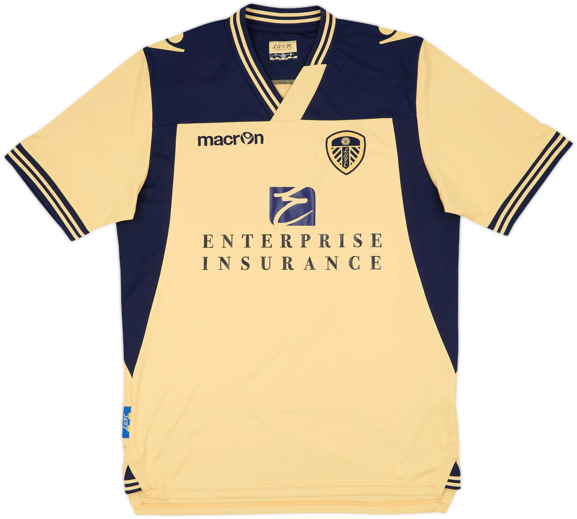Macron Leeds United Mens SS Away Shirt 2013/14