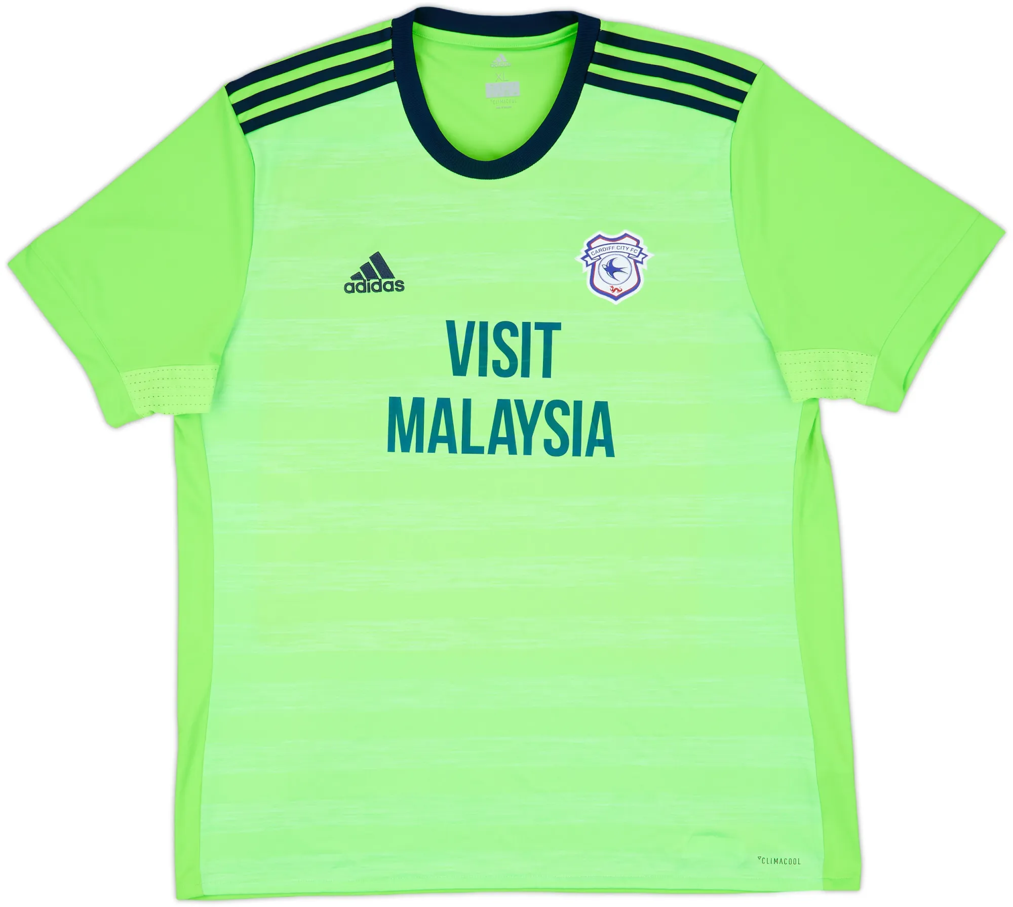 adidas Cardiff City Mens SS Away Shirt 2017/19