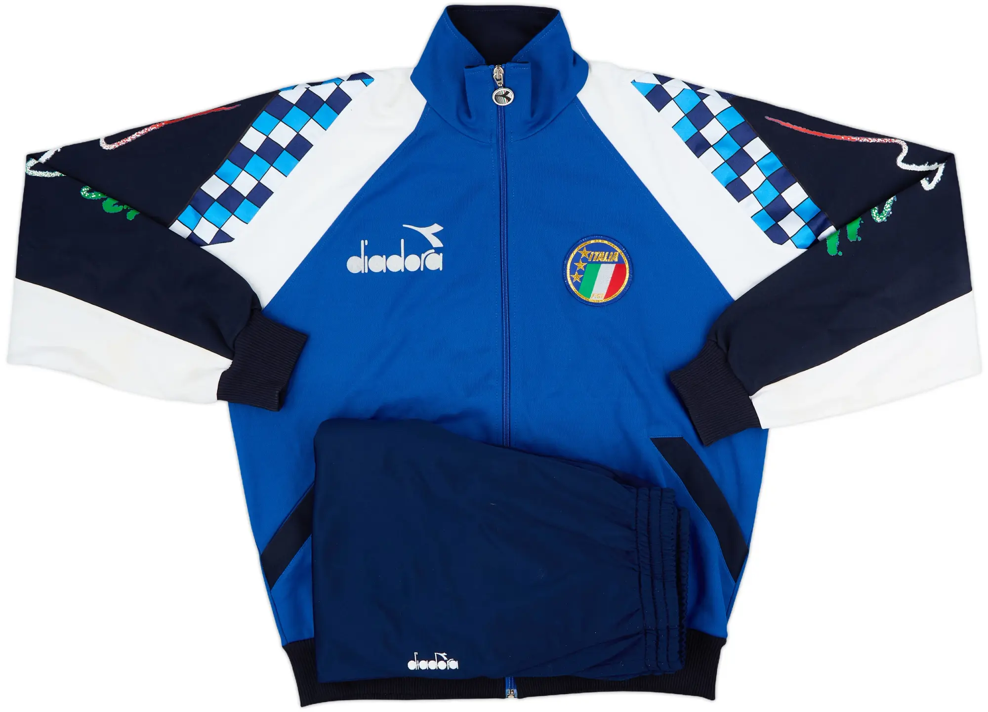 1990 Italy Diadora Tracksuit - 8/10 - (L)