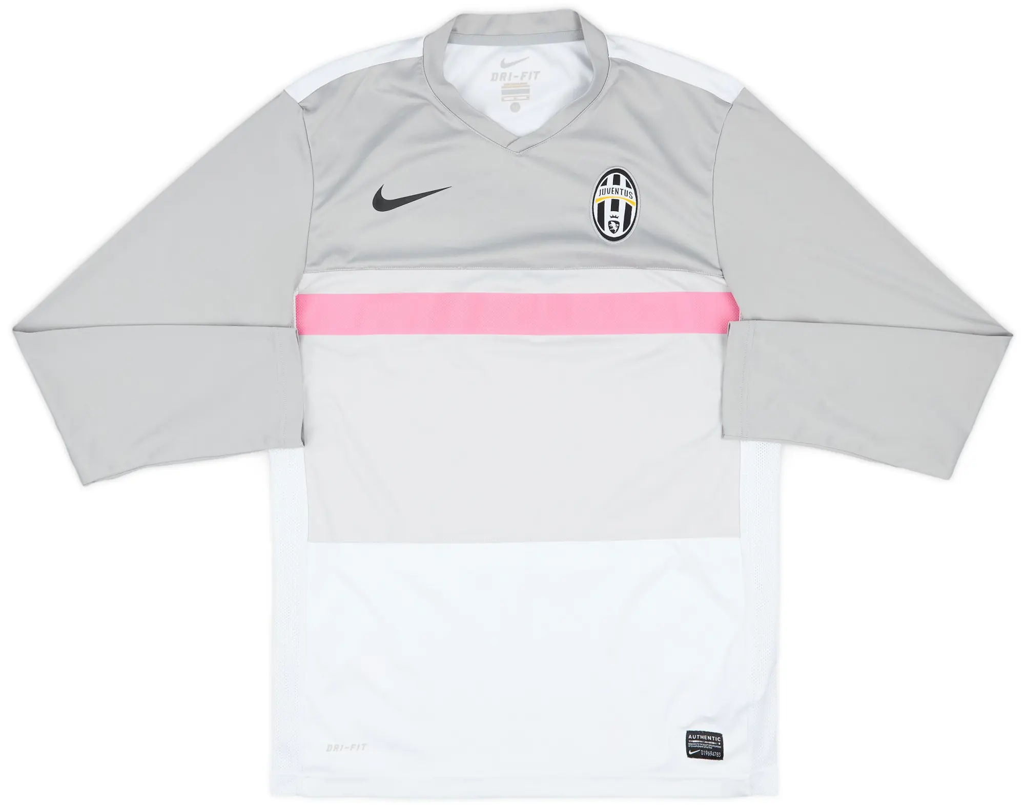 2011-12 Juventus Nike Training L/S Shirt - 7/10 - (M)