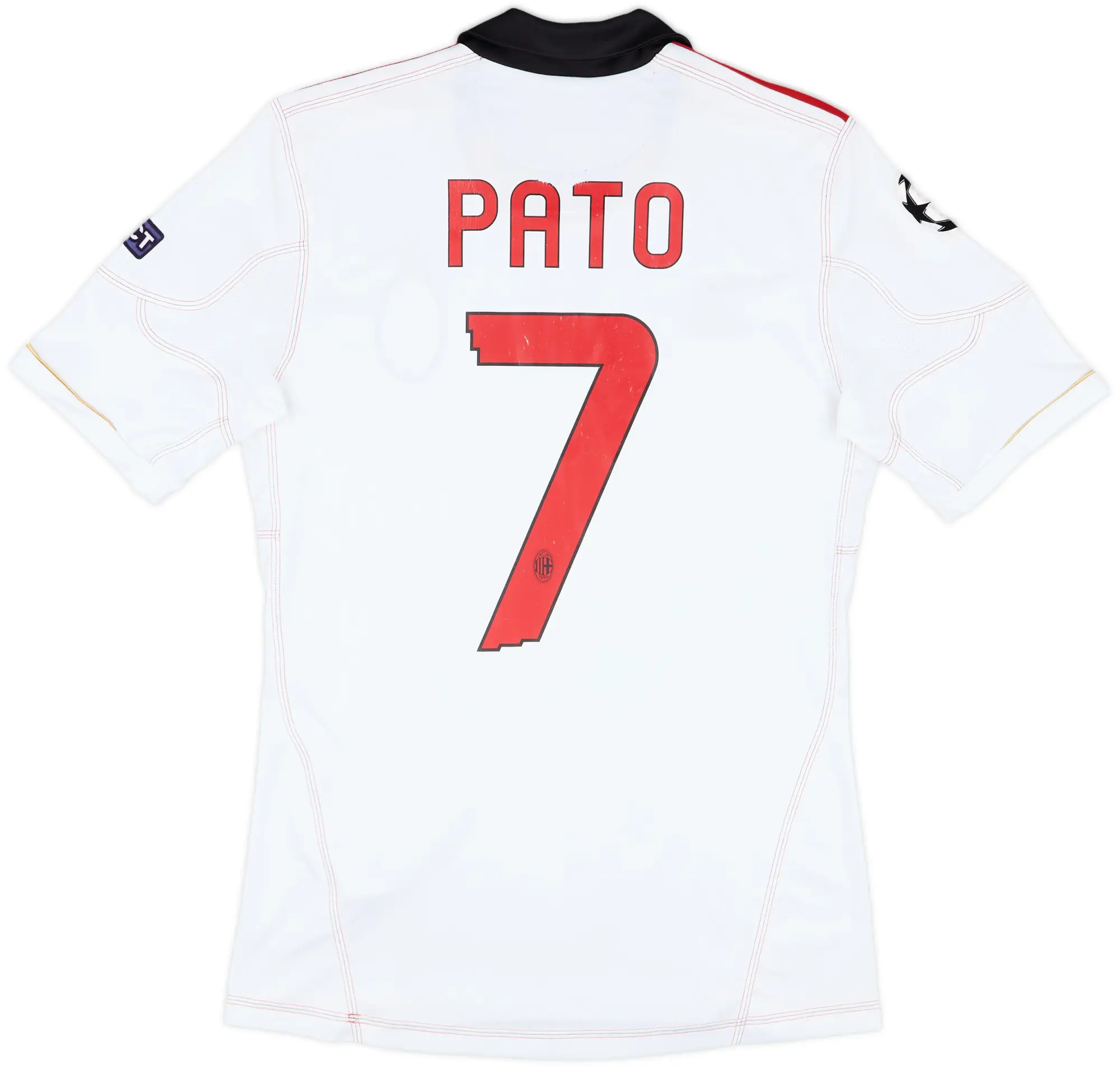 2010-11 AC Milan Away Shirt Pato #7 - 6/10 - (S)