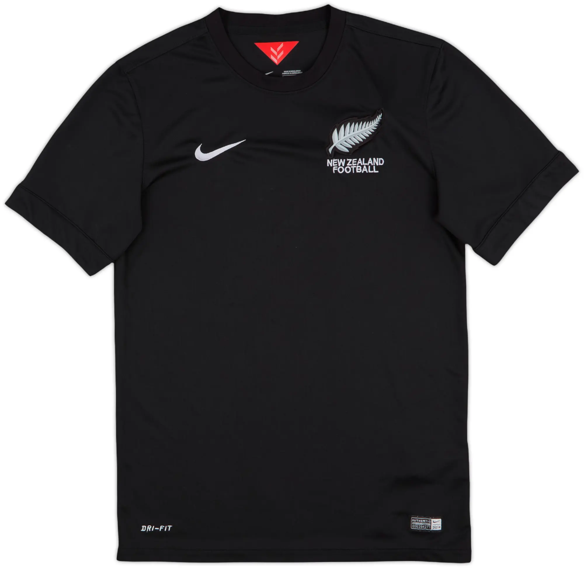 Nike New Zealand Mens SS Away Shirt 2014