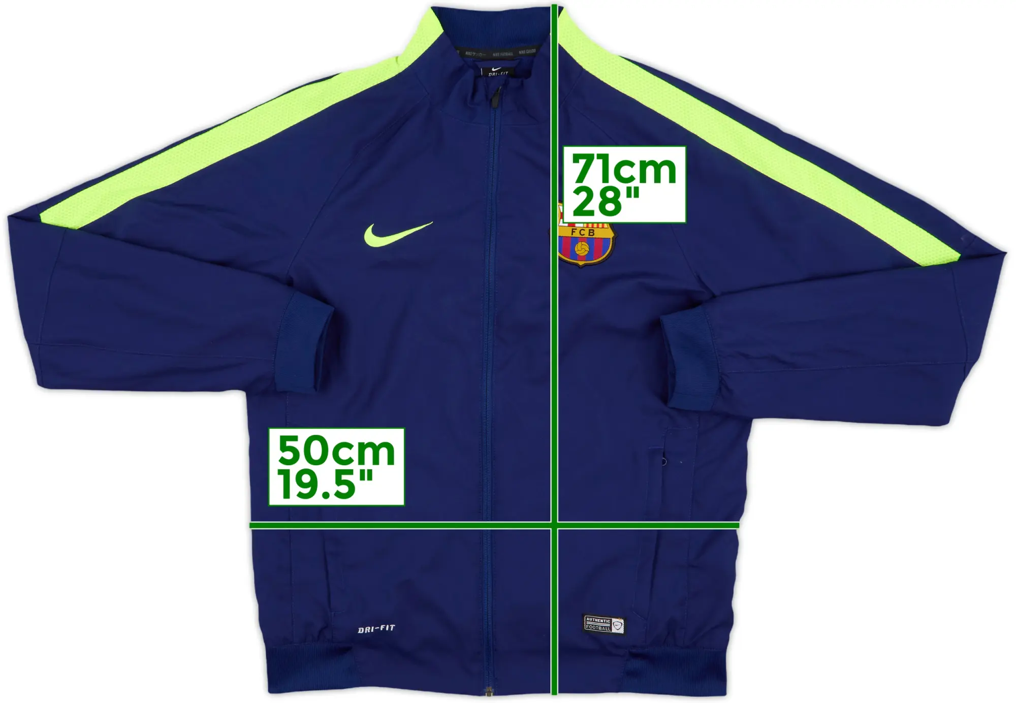 2014-15 Barcelona Nike Track Jacket - 8/10 - (M)