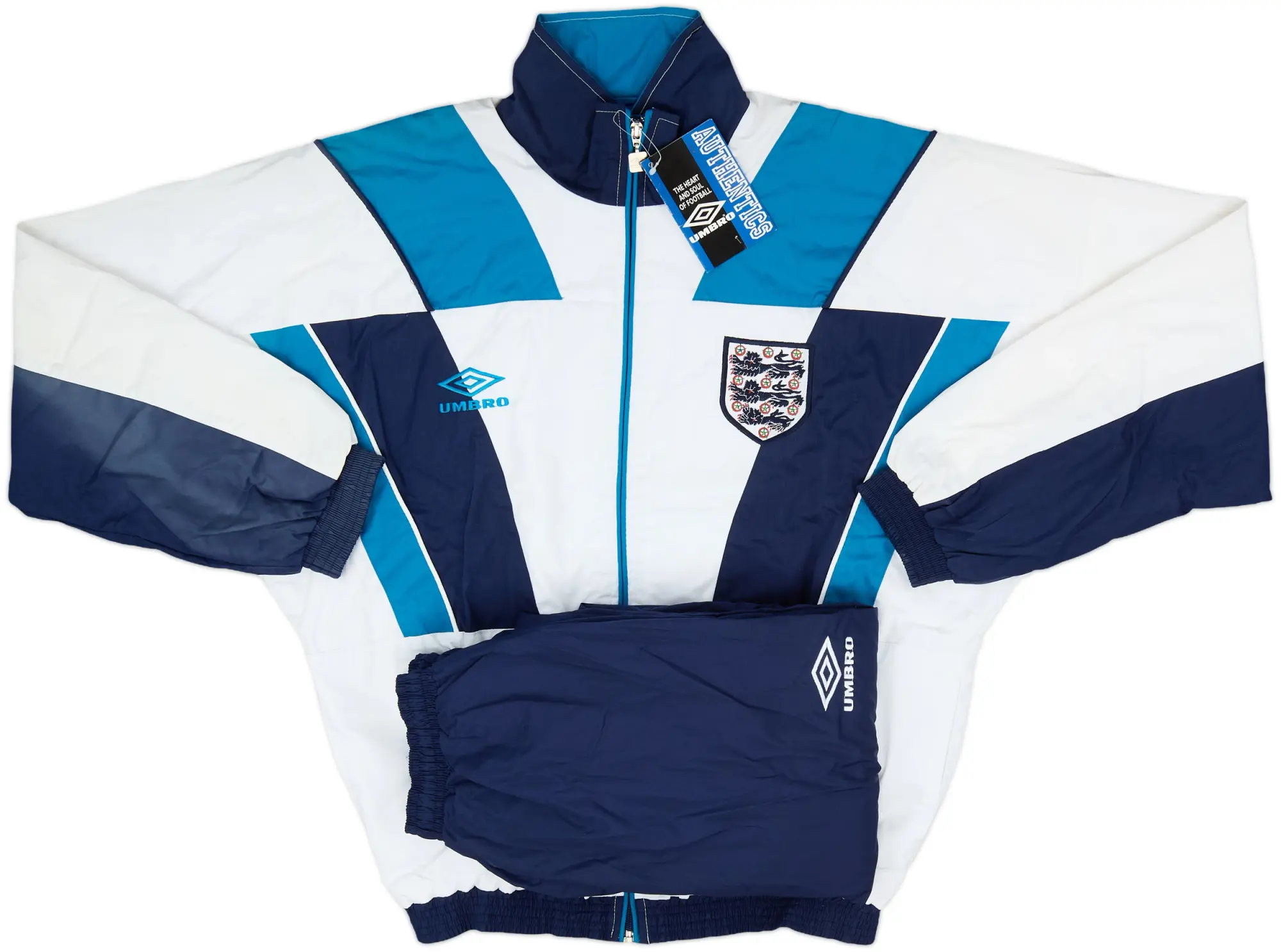 1995-97 England Umbro Tracksuit (S)