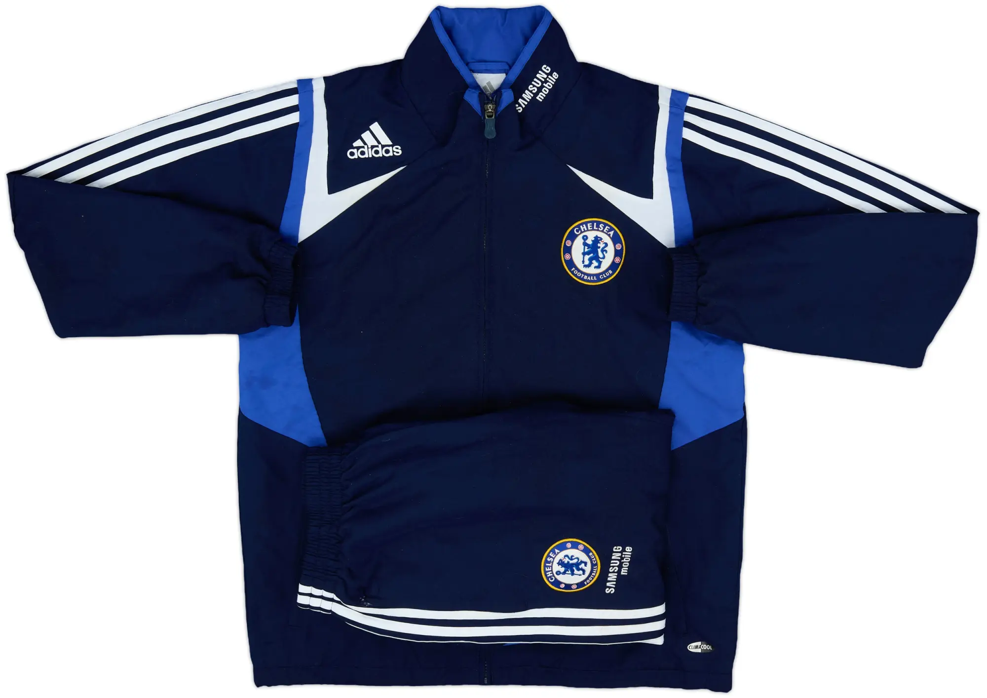2007-08 Chelsea adidas Tracksuit - 6/10 - (M)