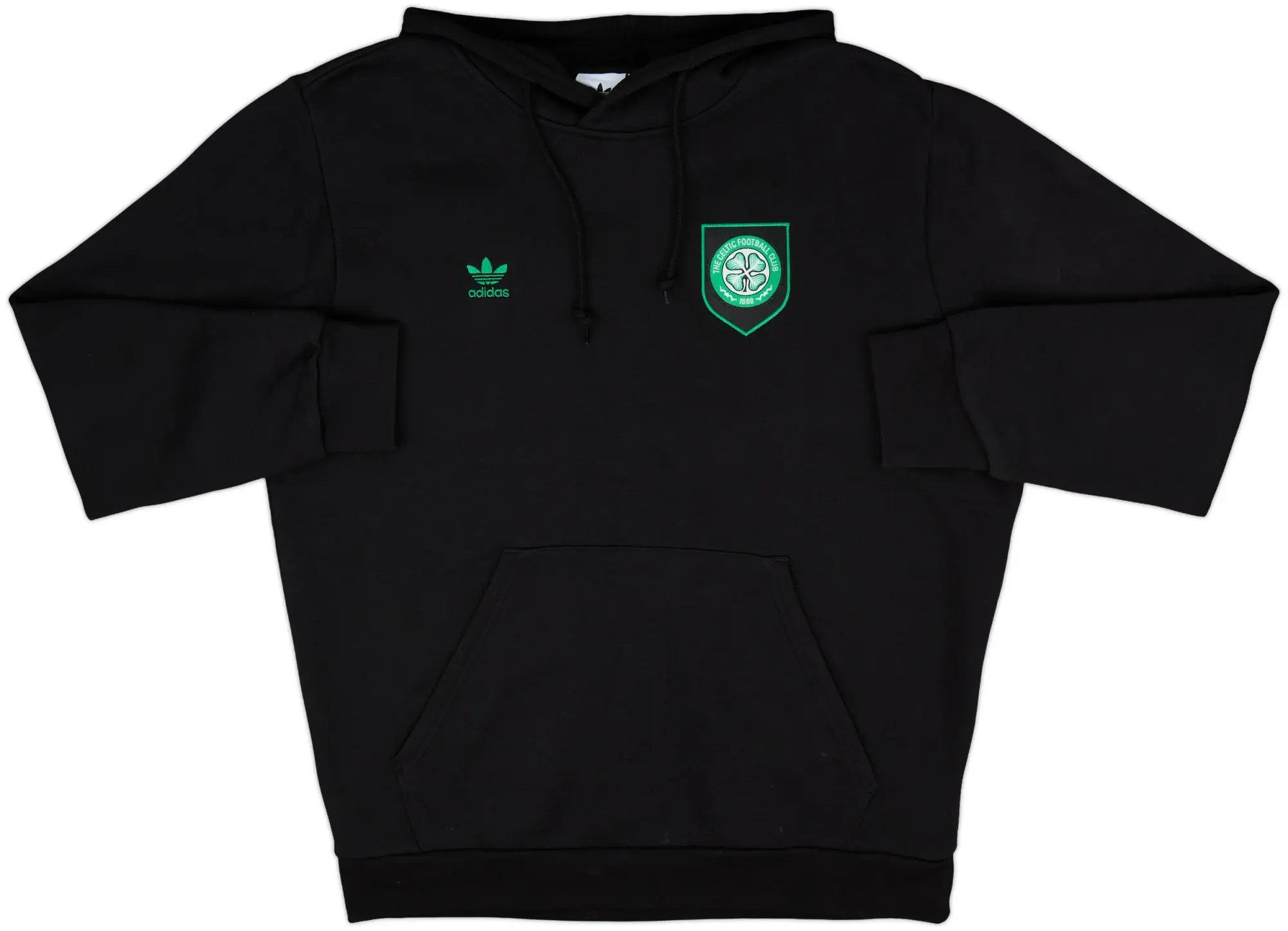 2022-23 Celtic adidas Hooded Top - 10/10 - (L)
