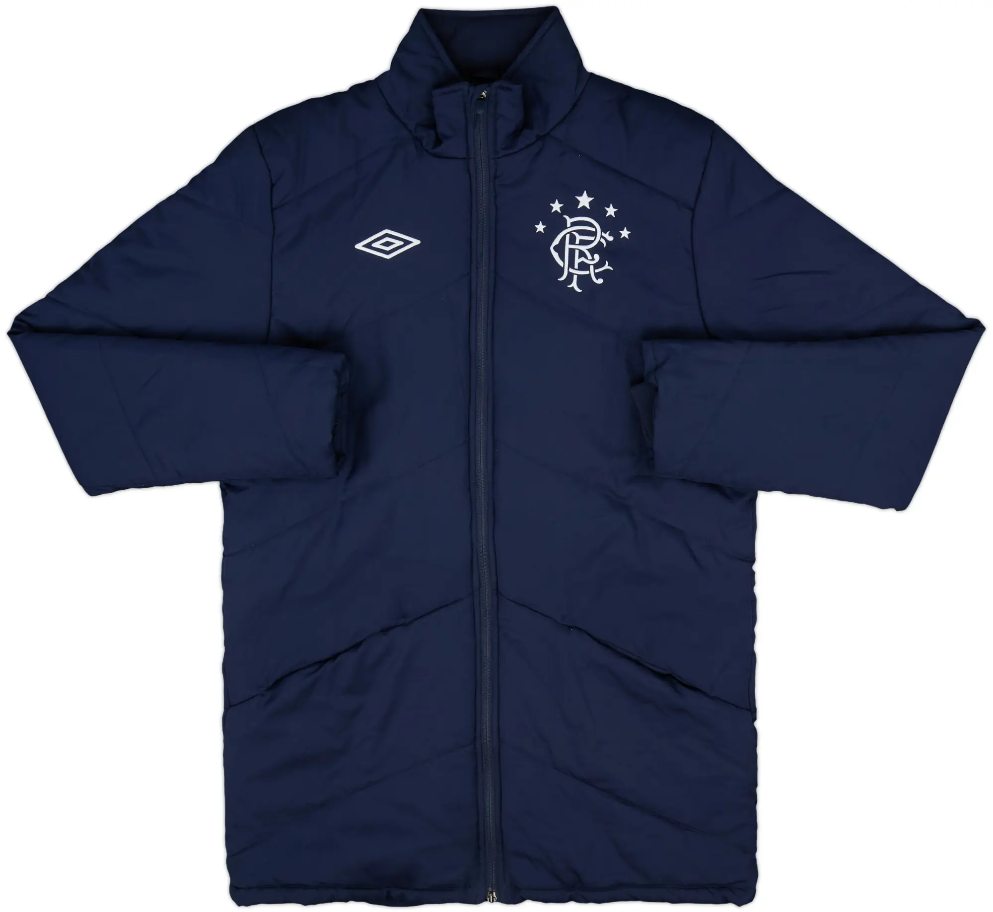 2011-12 Rangers Umbro Padded Bench Coat - 8/10 - (M)