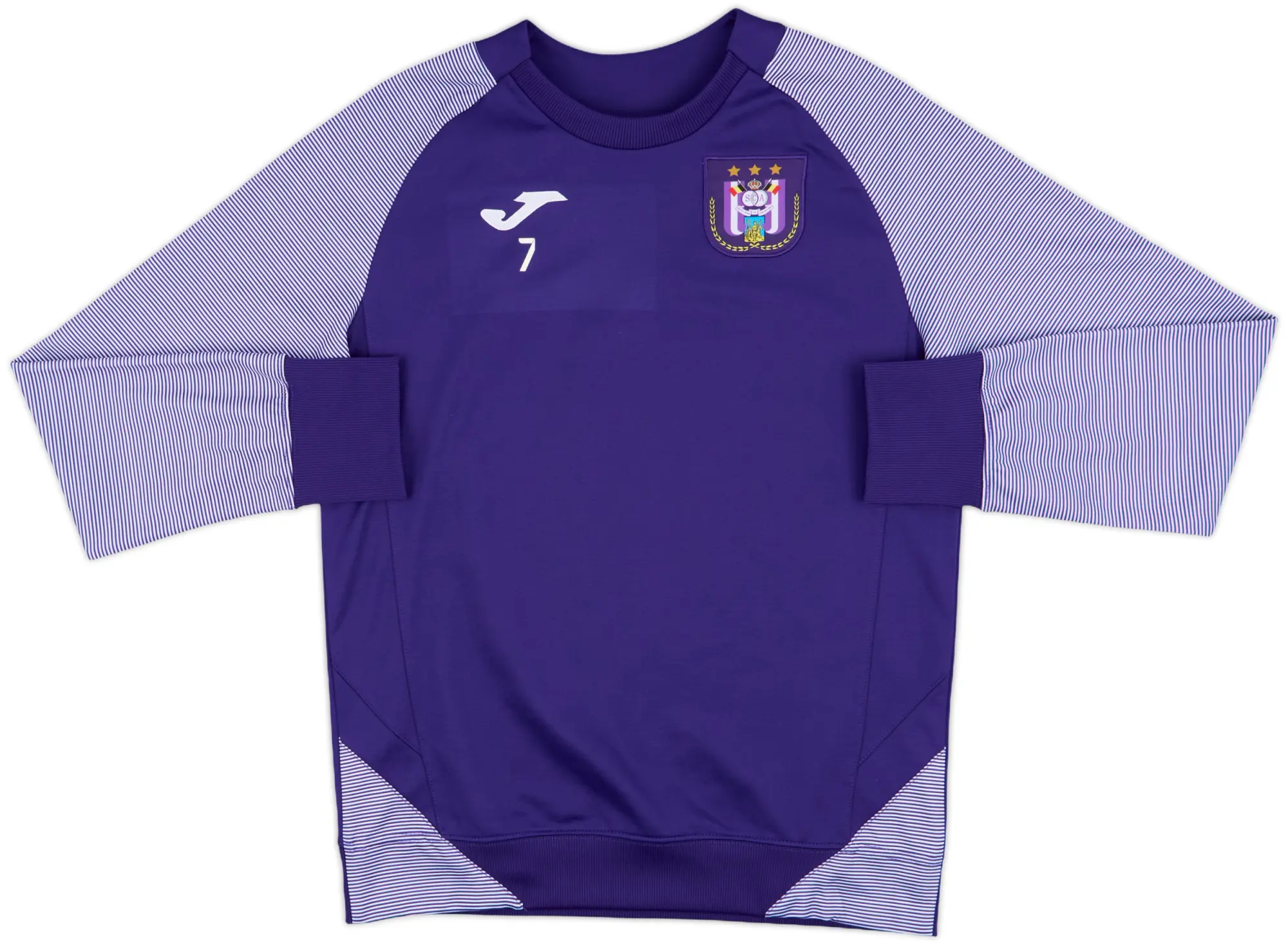2020-21 Anderlecht Player Issue Joma Sweat Top #7 - 8/10 - (S)