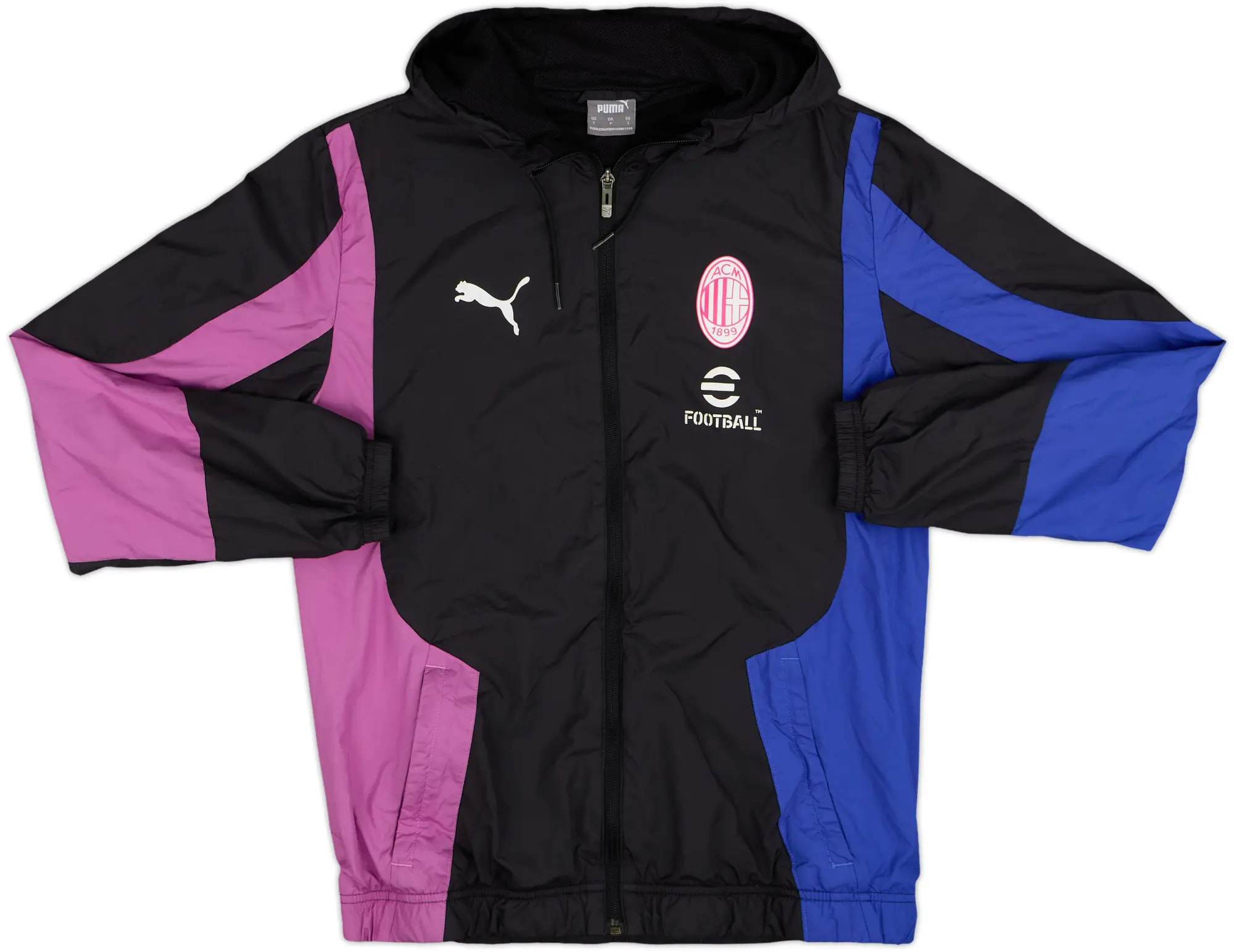 2023-24 AC Milan Puma Pre-Match Anthem Jacket - 10/10 - (S)