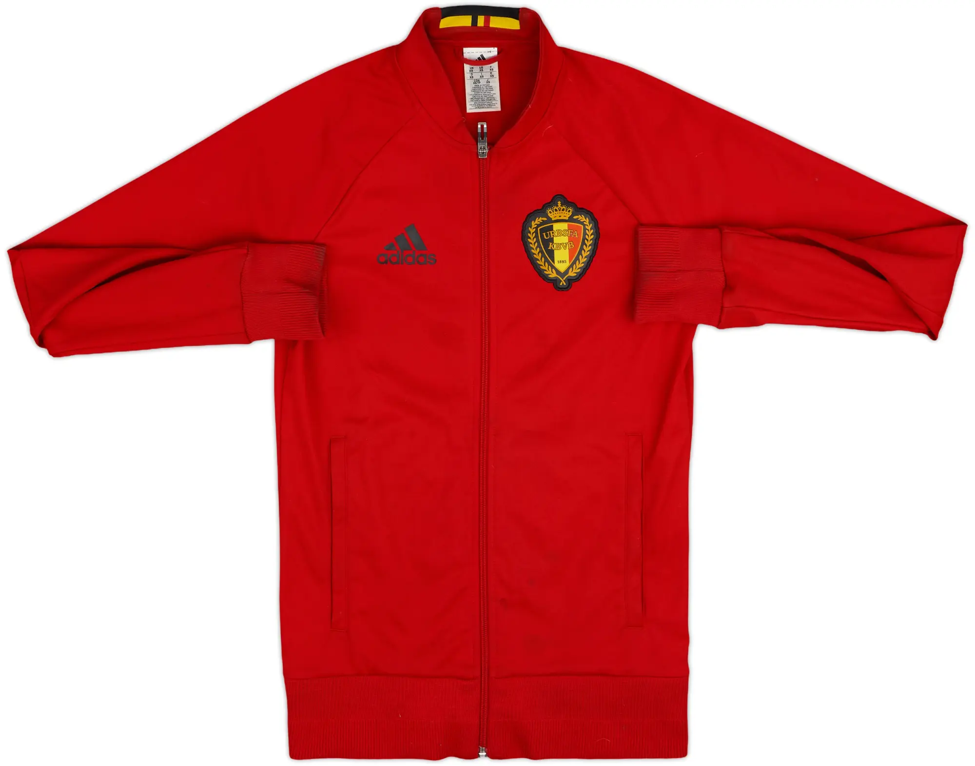 2015-16 Belgium adidas Track Jacket - 6/10 - (XS)