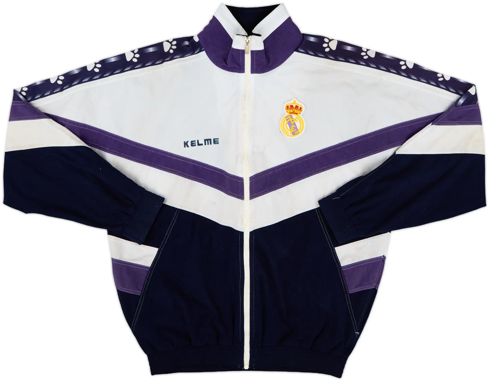 1994-96 Real Madrid Kelme Track Jacket - 6/10 - (L)