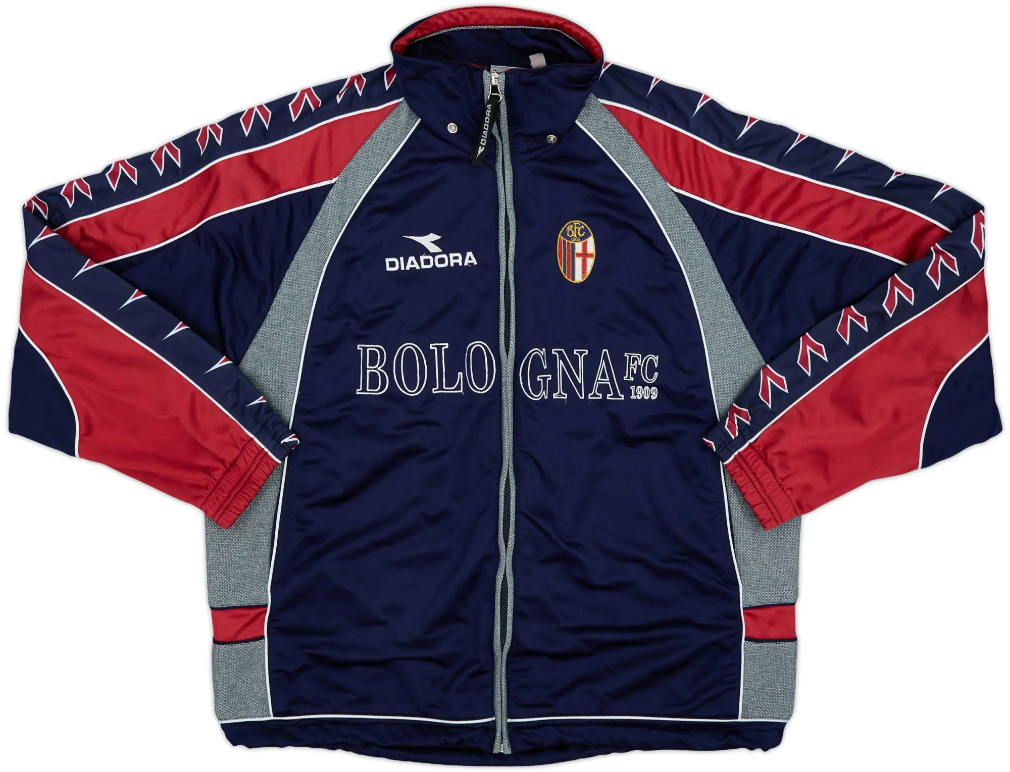 1998-99 Bologna Diadora Track Jacket - 9/10 - (XXL)