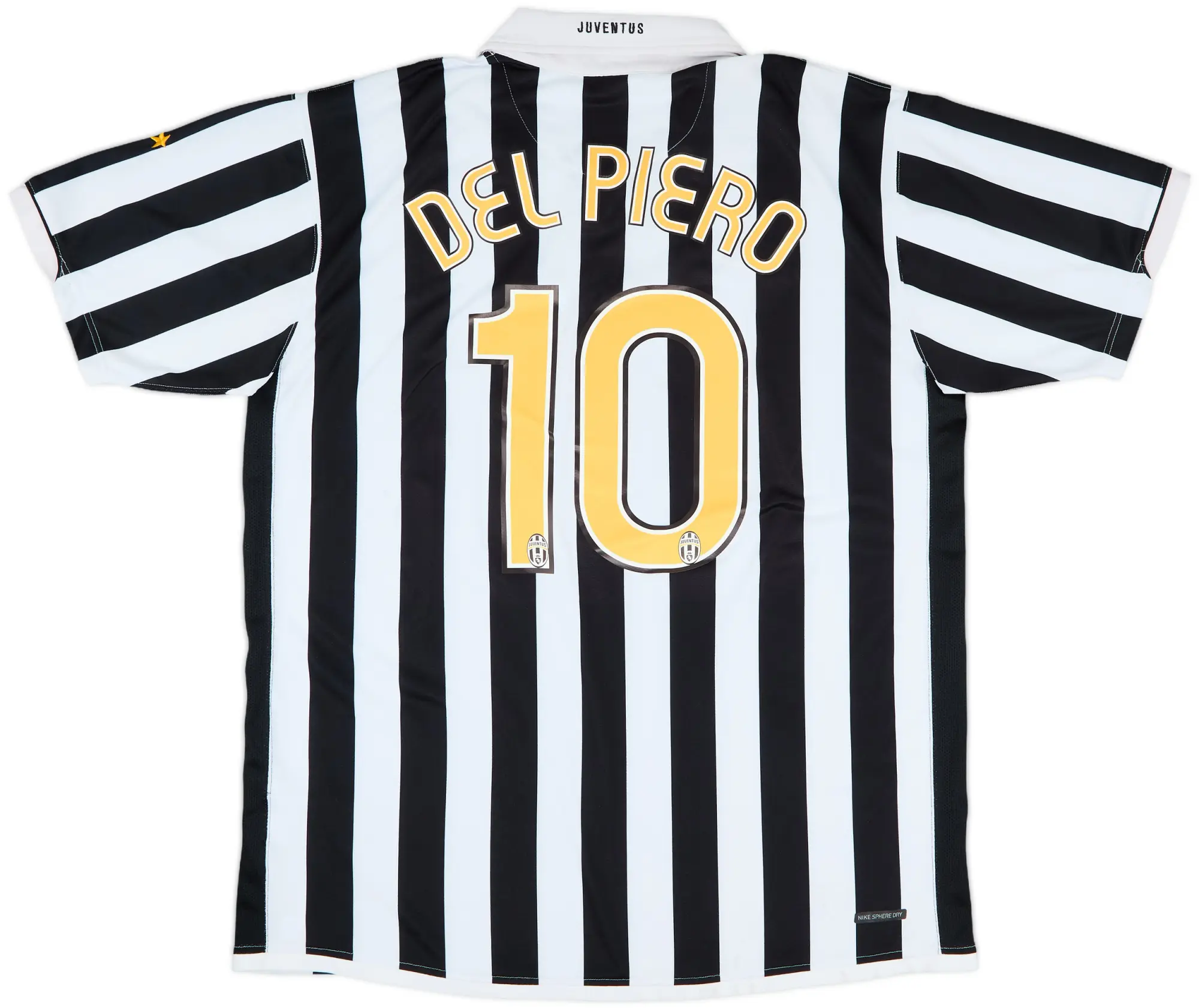 2006-07 Juventus Home Shirt Del Piero #10 - 5/10 - (XXL)