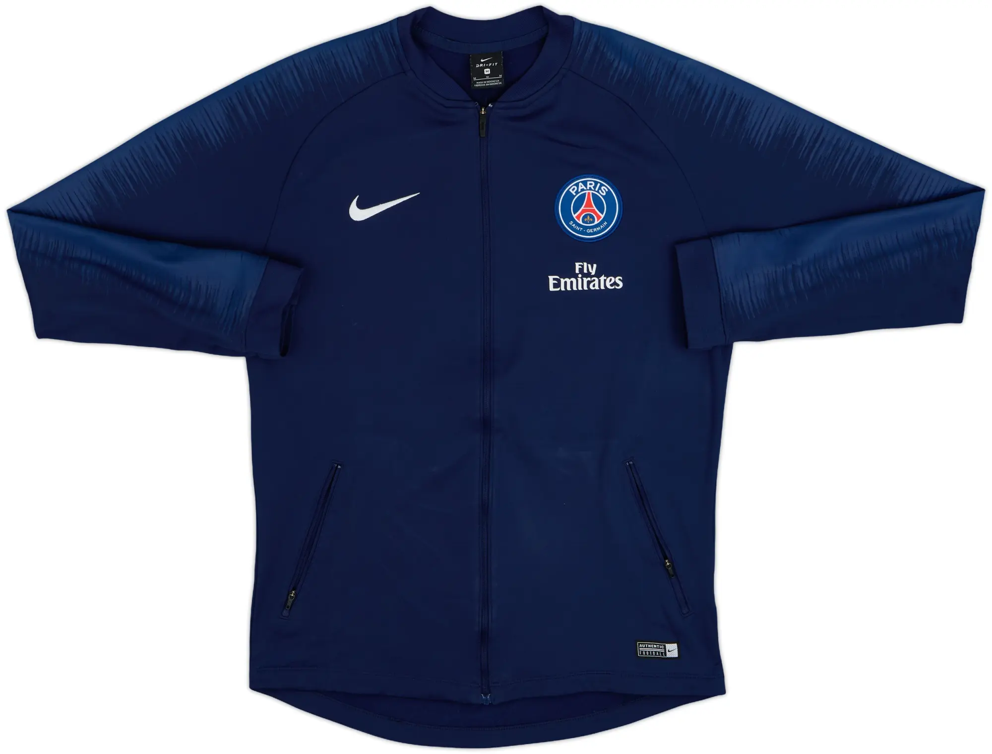 2018-19 Paris Saint-Germain Nike Track Jacket - 8/10 - (M)