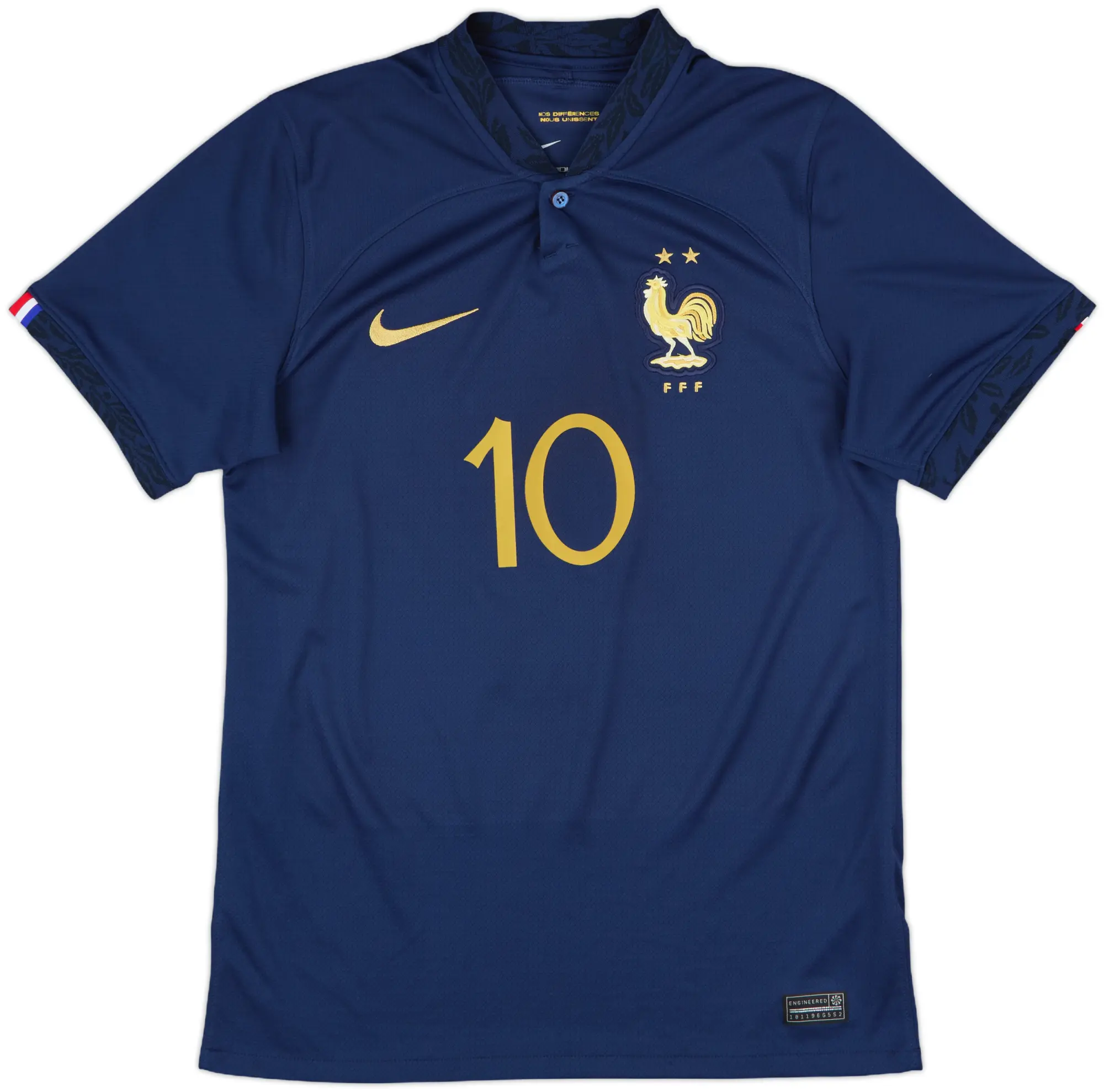 Nike France Mens SS Home Shirt 2022