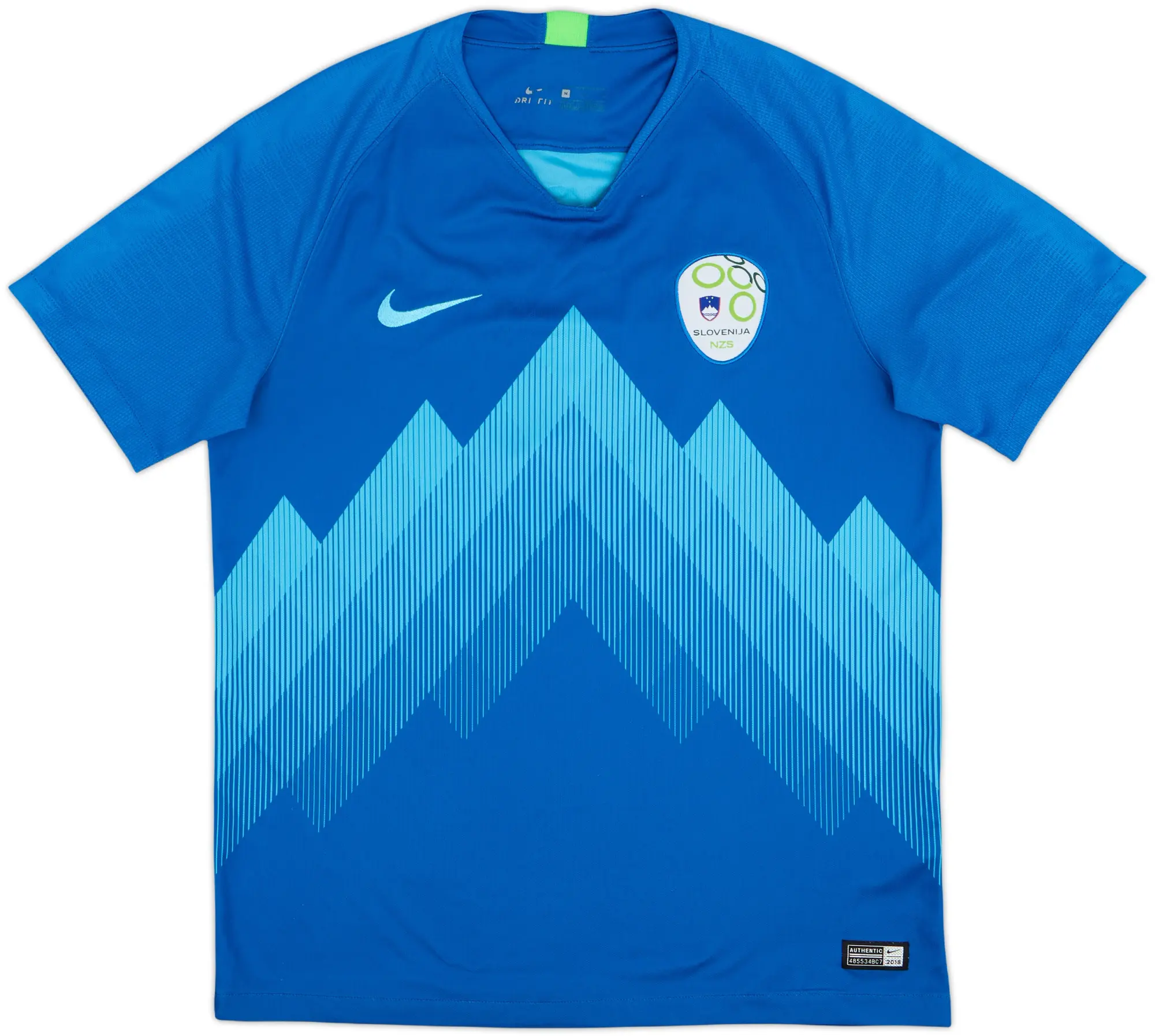 Nike Slovenia Mens SS Away Shirt 2018