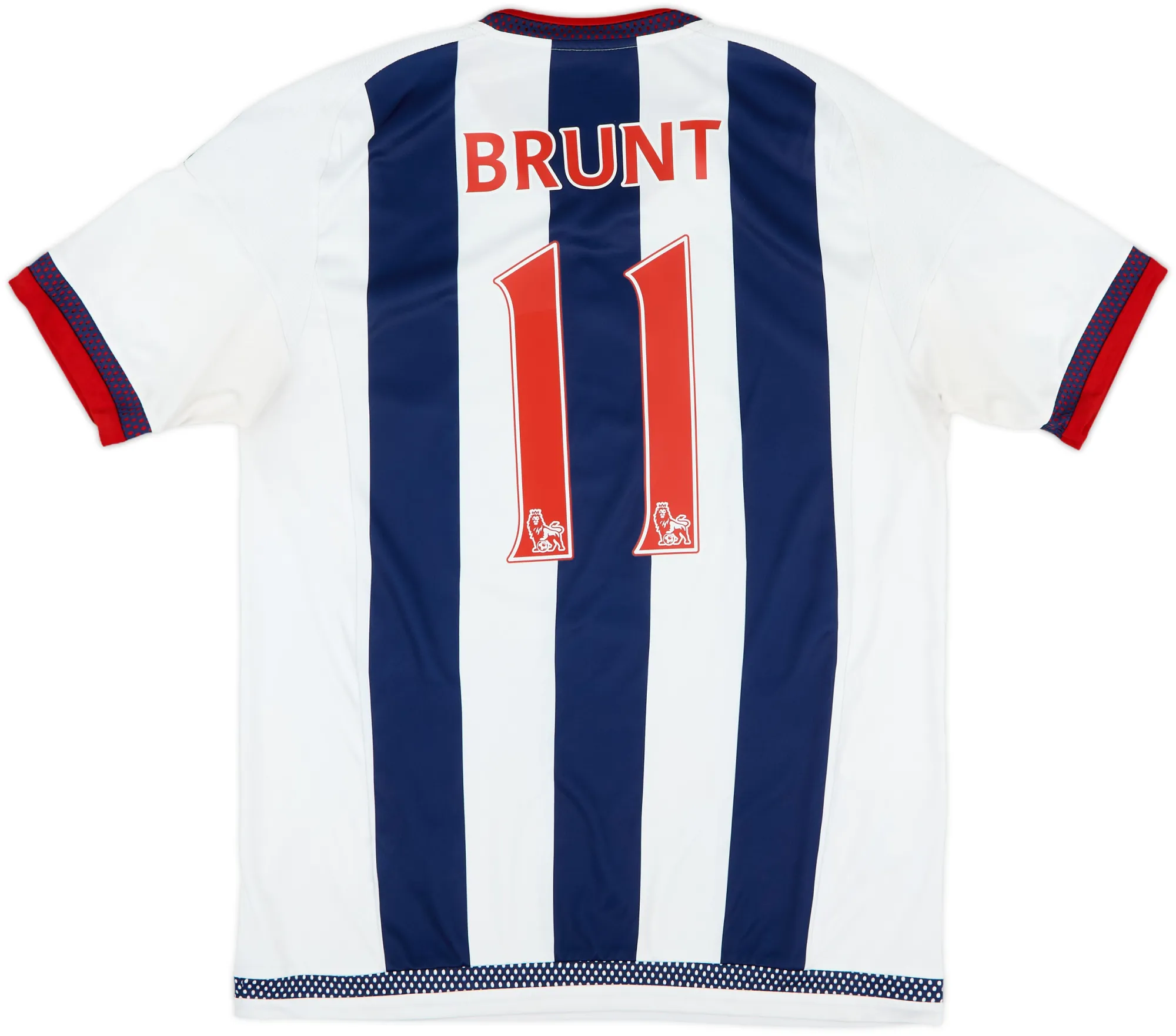 adidas West Bromwich Albion Mens SS Home Shirt 2015/16