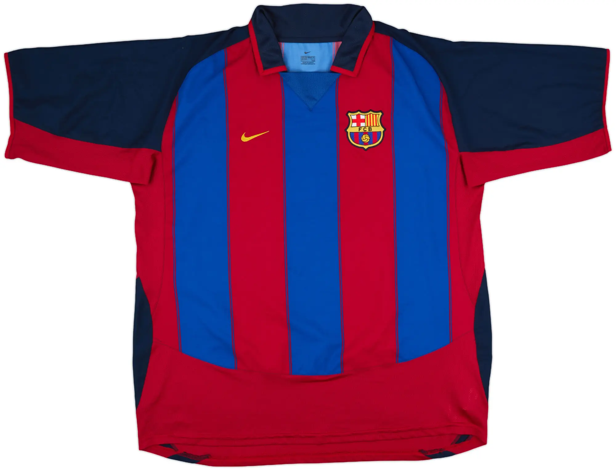 Nike Barcelona Mens SS Home Shirt 2003/04