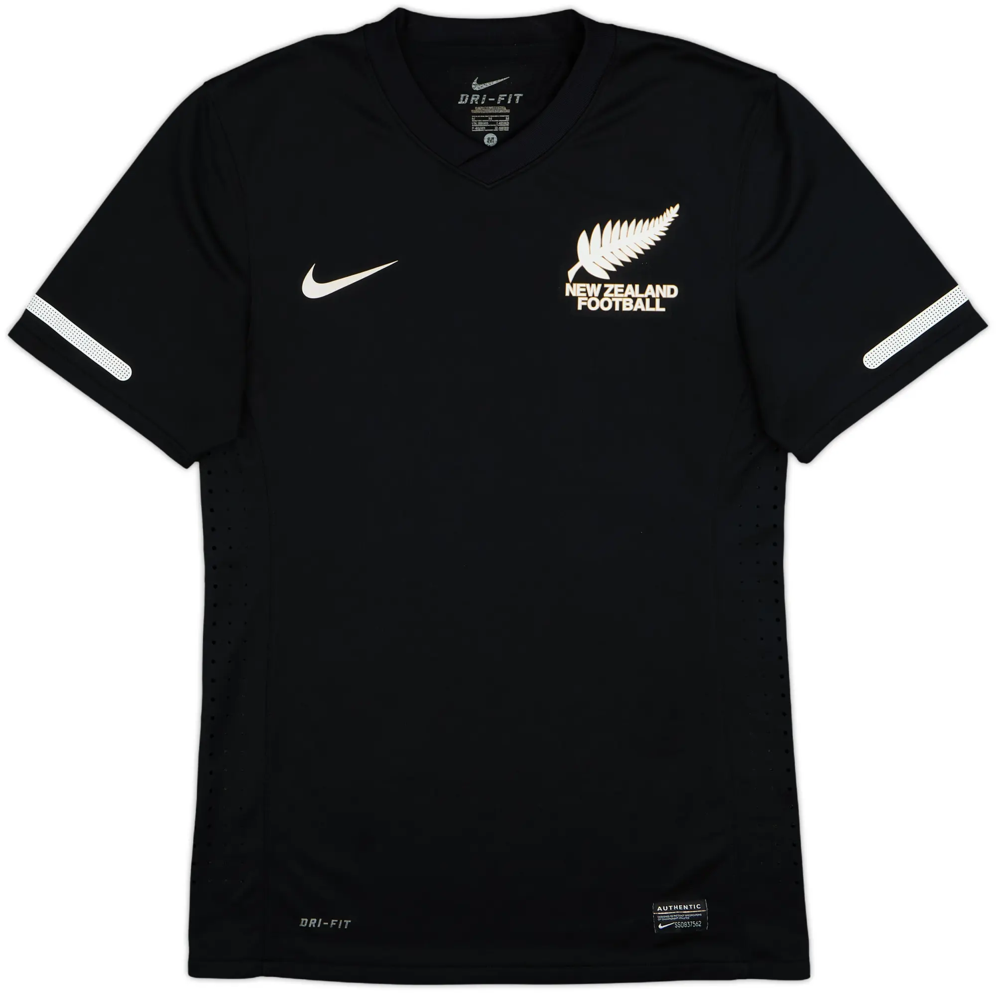 Nike New Zealand Mens SS Player Issue Away Shirt 2010