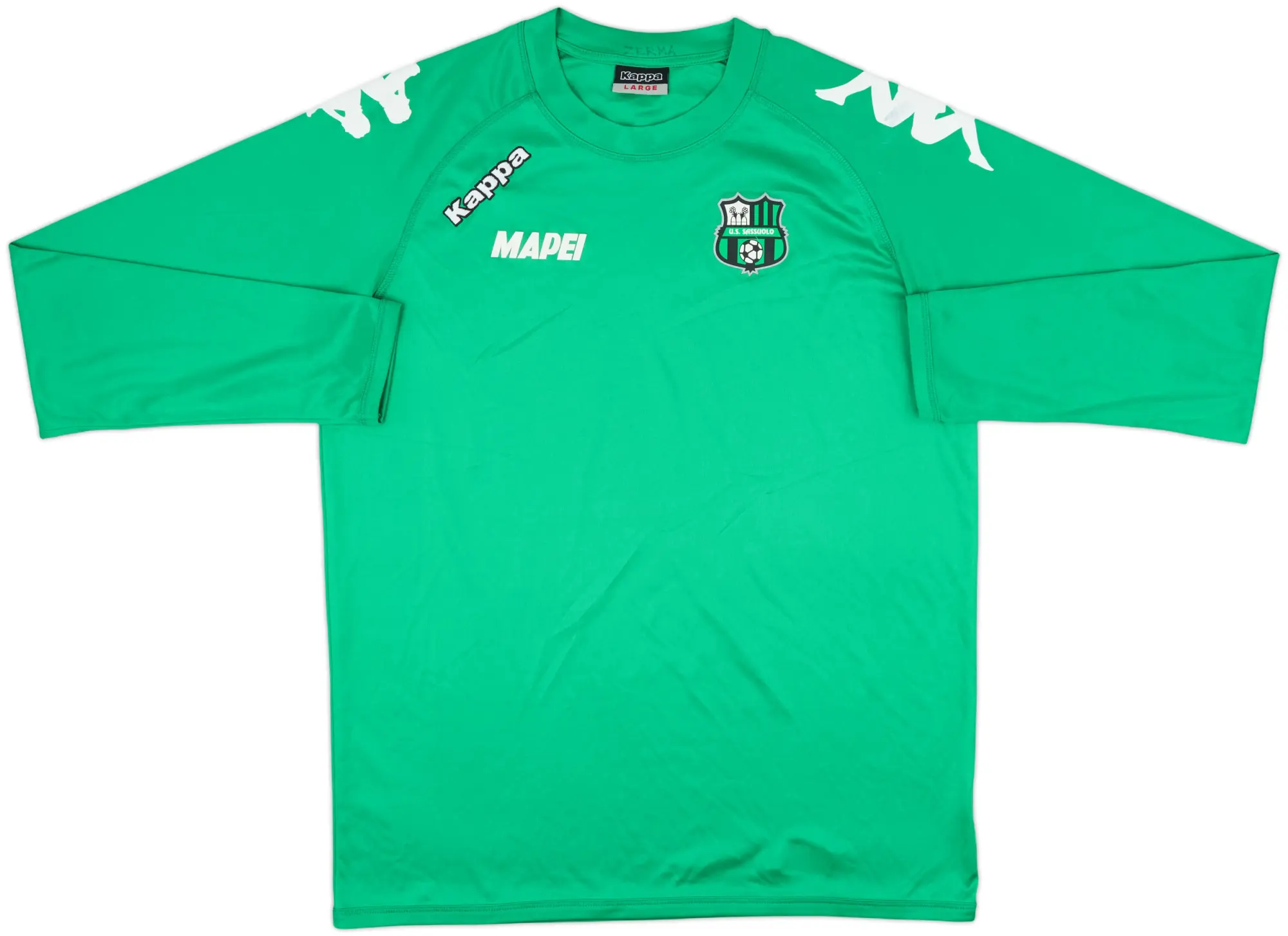 2015-16 Sassuolo Kappa Training L/S Shirt - 6/10 - (L)