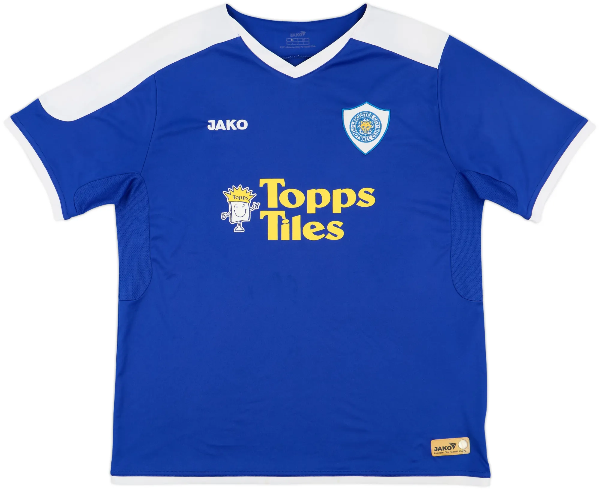 Jako Leicester City Mens SS Home Shirt 2007/09