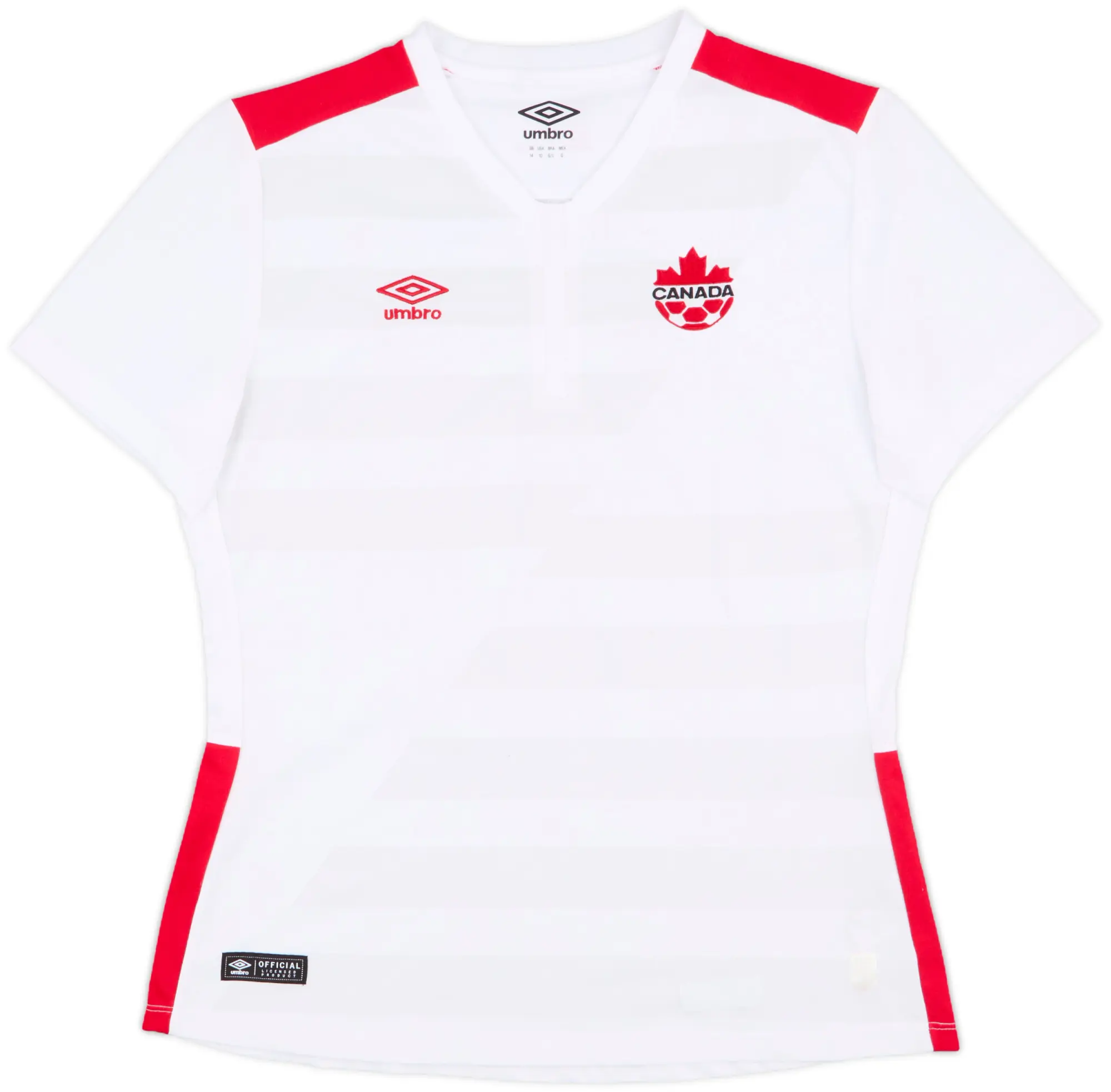 Umbro Canada Womens SS Home Shirt 2018
