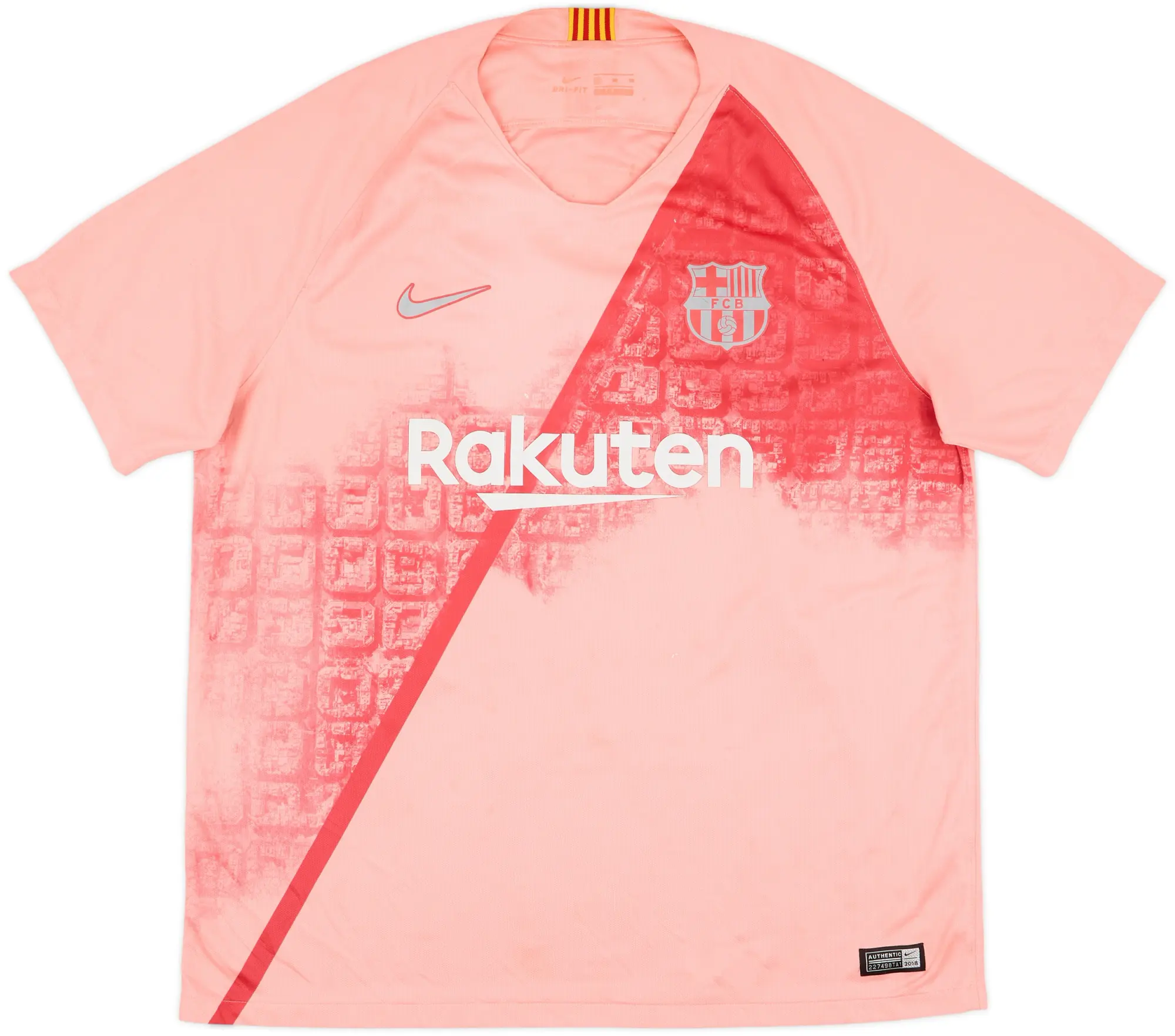 Nike Barcelona Mens SS Third Shirt 2018/19