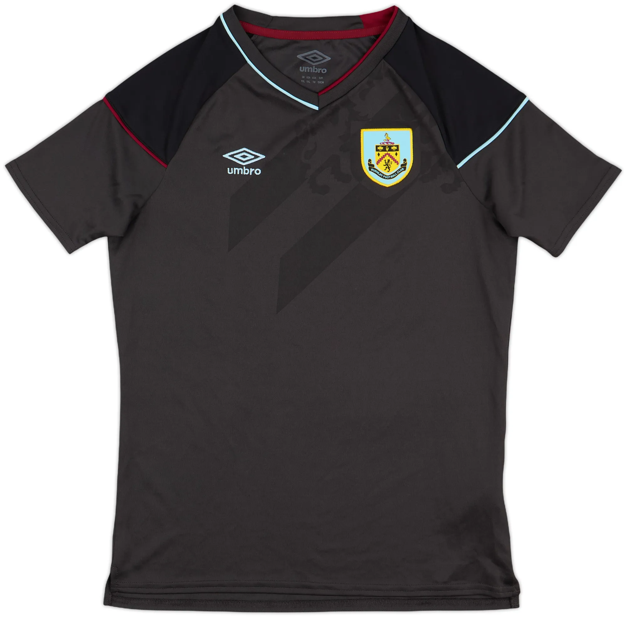 Umbro Burnley Boys SS Away Shirt 2020/21