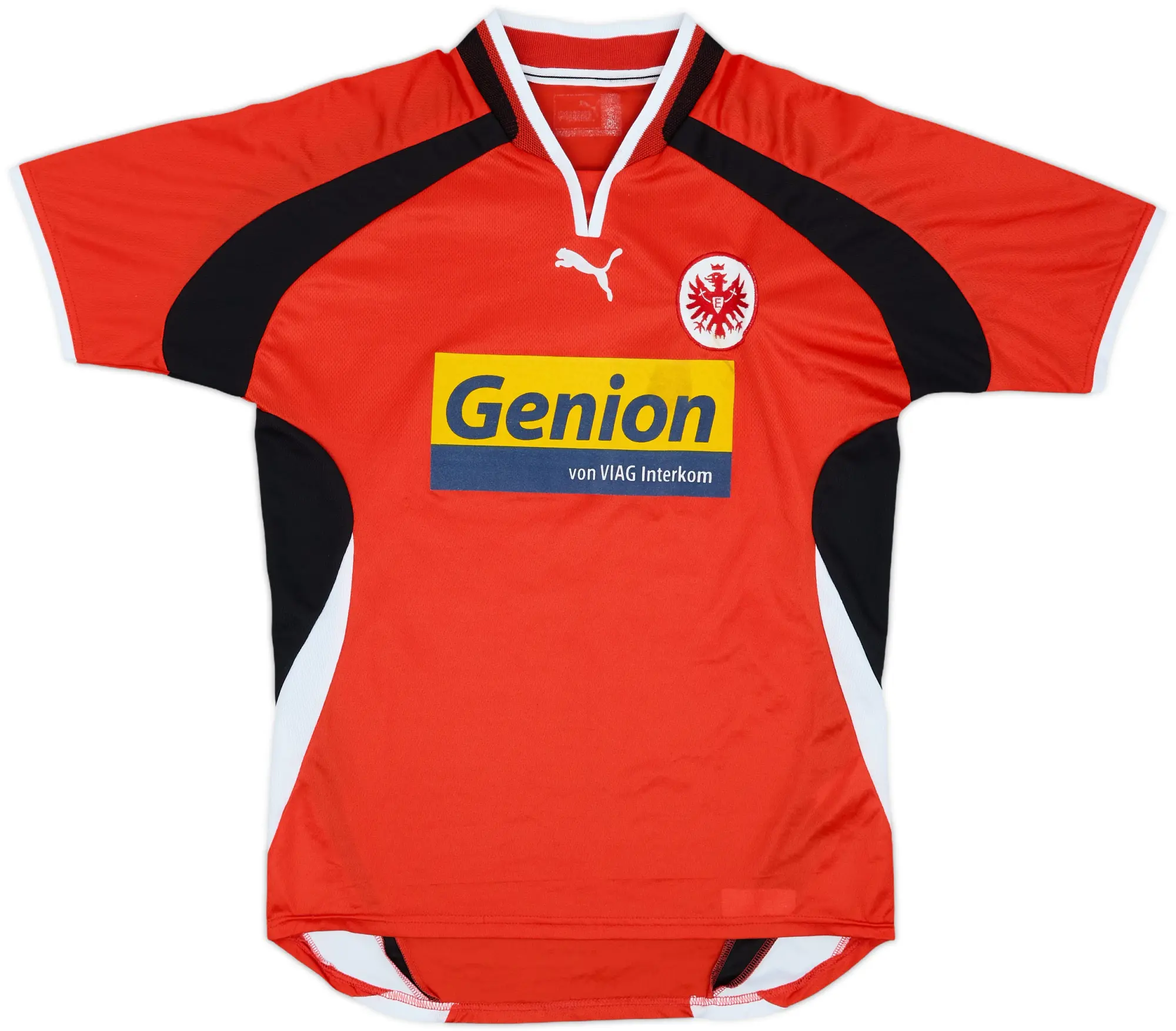 Fila Eintracht Frankfurt Mens SS Home Shirt 2000/01