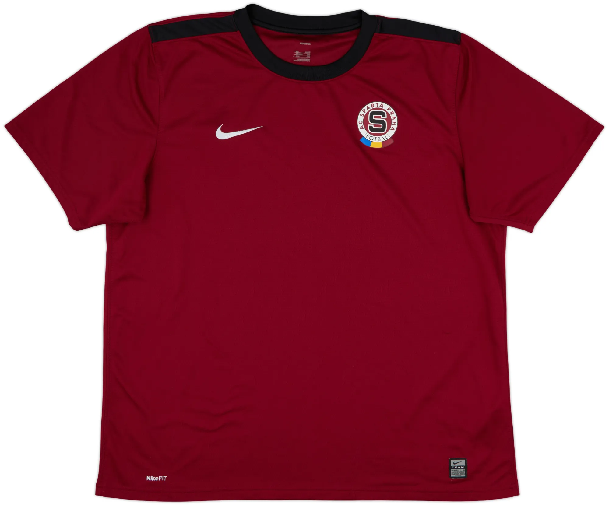 Nike Sparta Prague Mens SS Home Shirt 2009/11