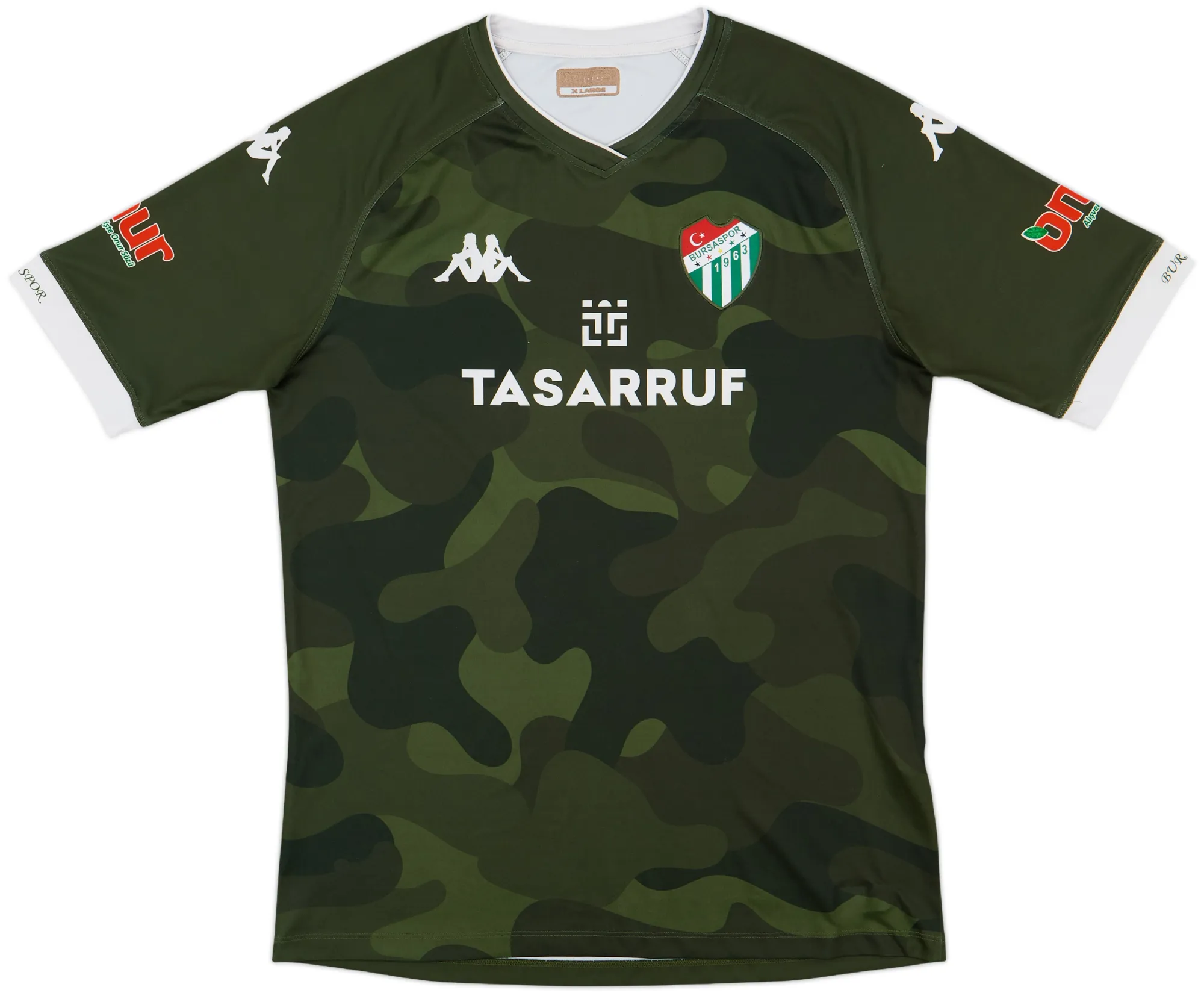 Kappa Bursaspor Mens SS Away Shirt 2020/21