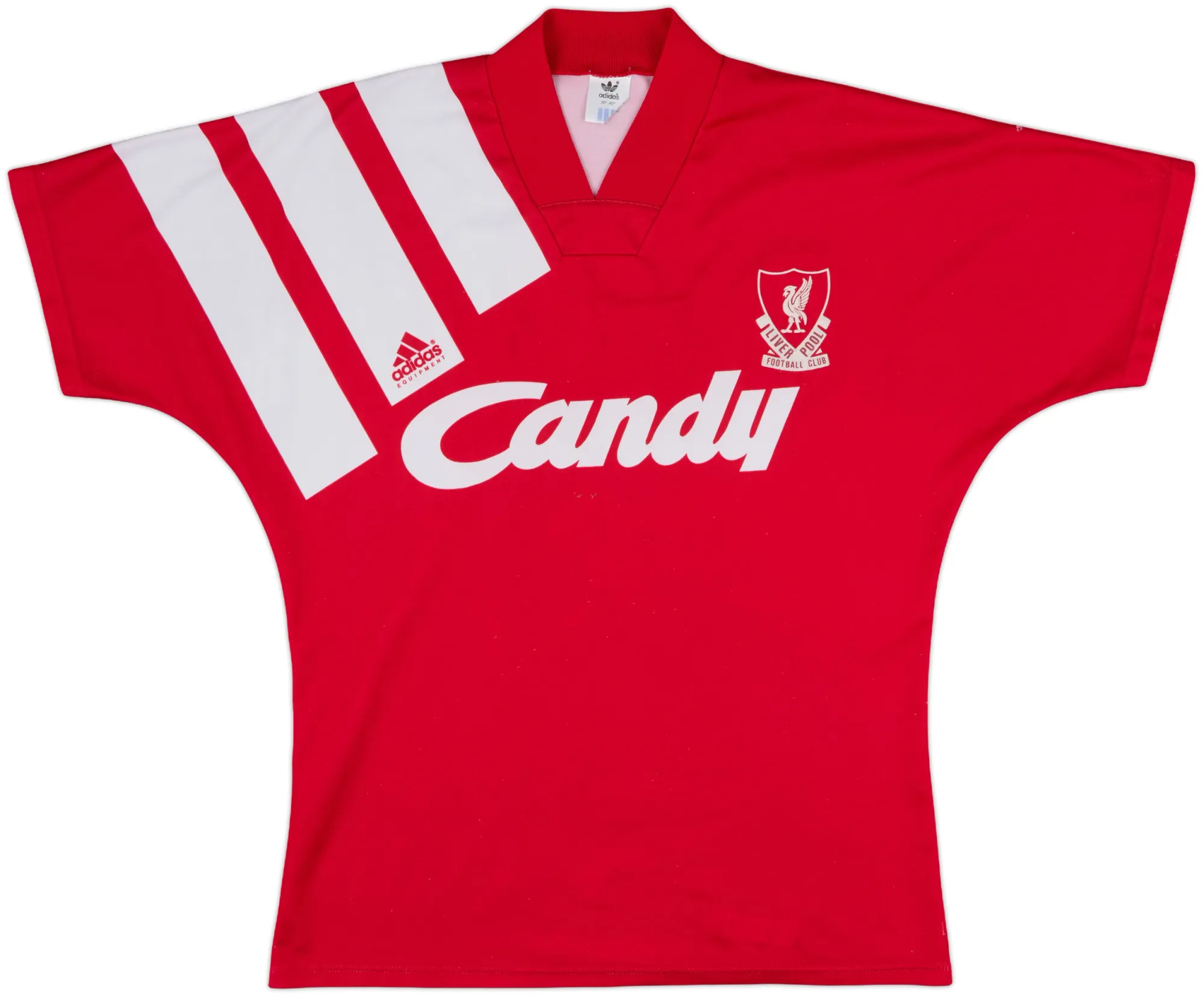 adidas Liverpool Mens SS Home Shirt 1991/92