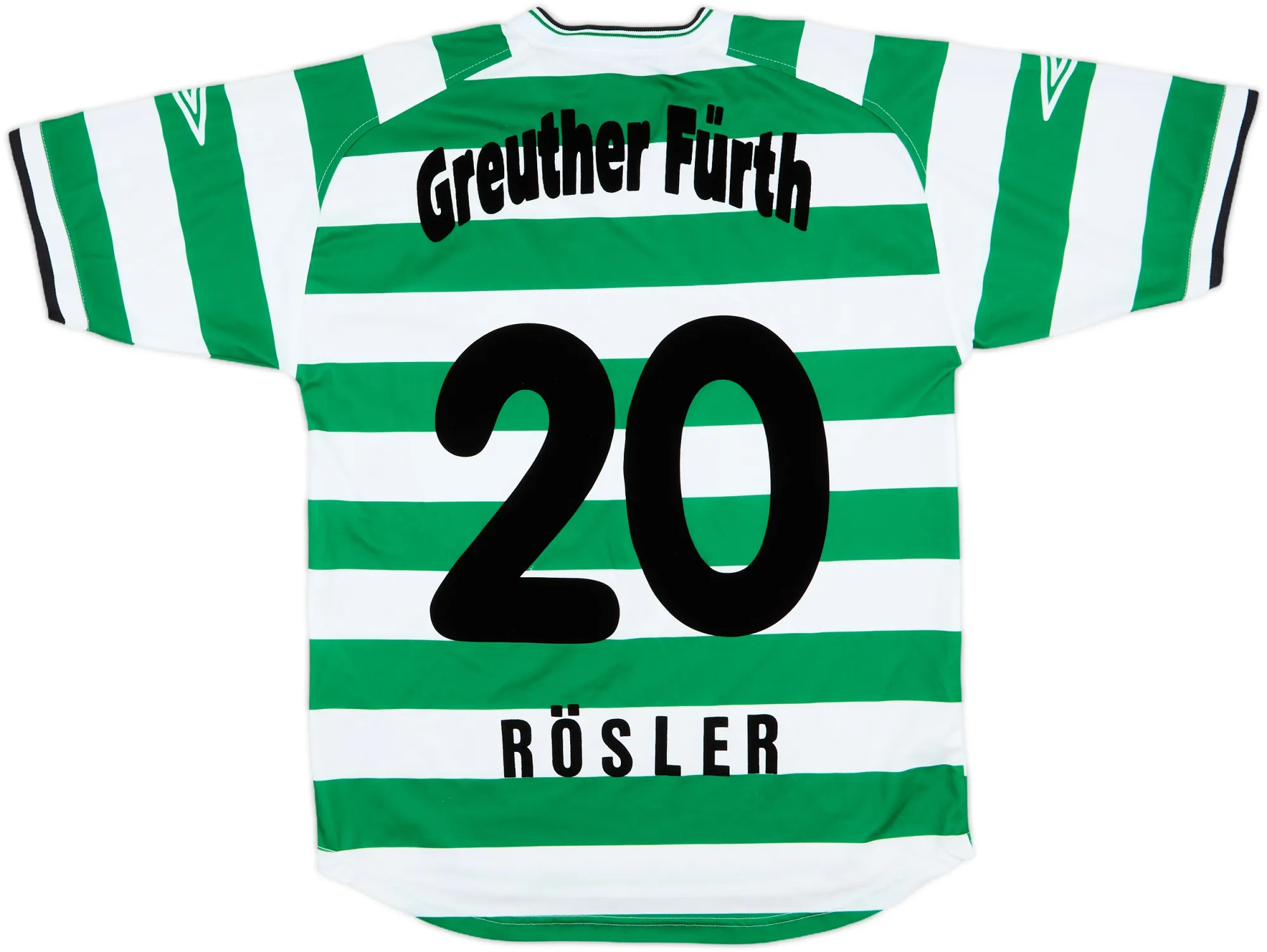 Umbro Greuther Furth Mens SS Home Shirt 2002/03