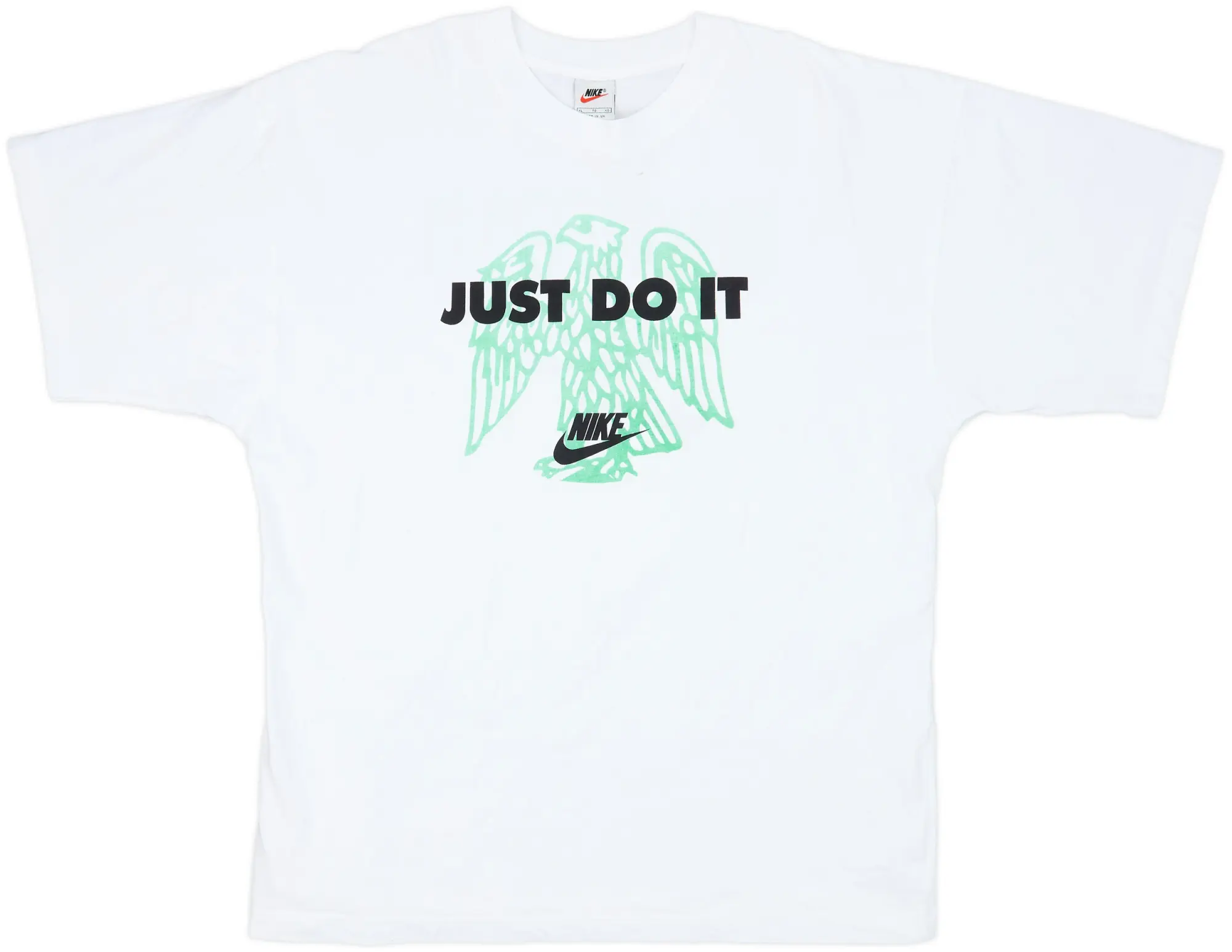1996 Nigeria Nike Graphic Tee - 9/10 - (XL)
