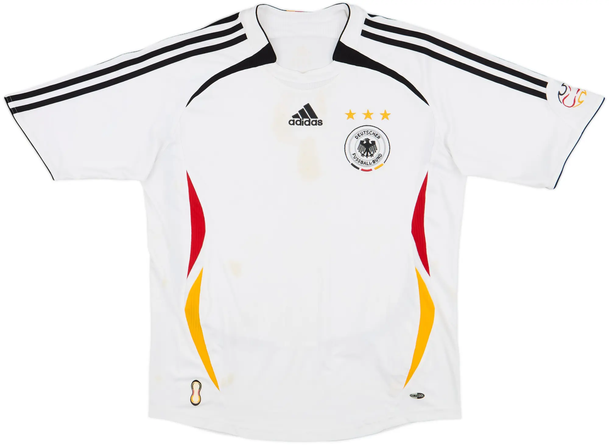 adidas Germany Boys SS Home Shirt 2005