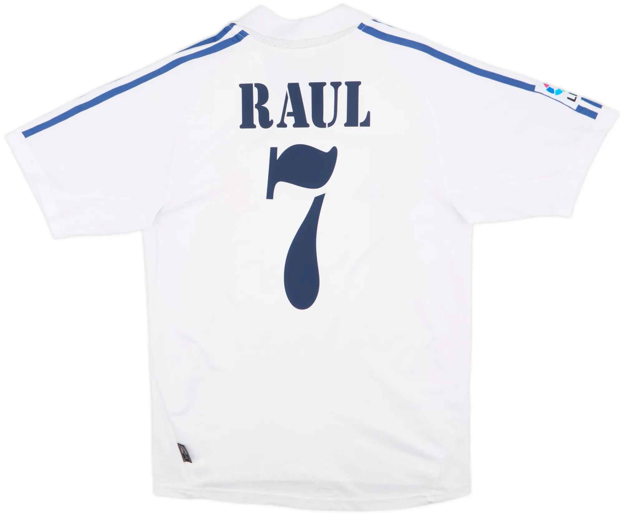 adidas Real Madrid Mens SS Home Shirt 2001/02