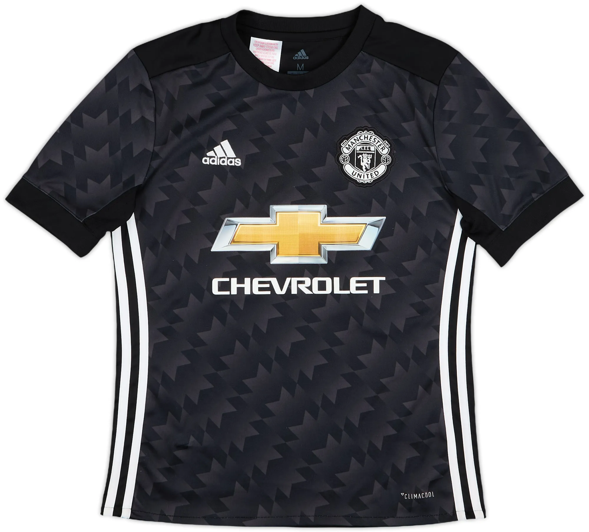 adidas Manchester United Boys SS Away Shirt 2017/18