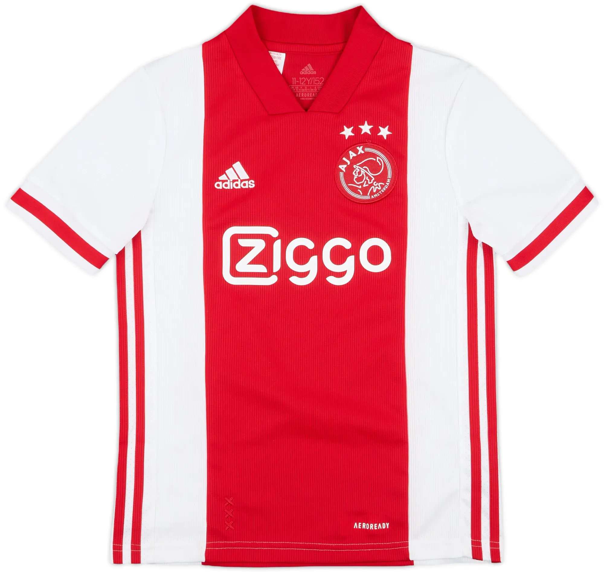 2020-21 Ajax Home Shirt - 9/10 - (M.Boys)