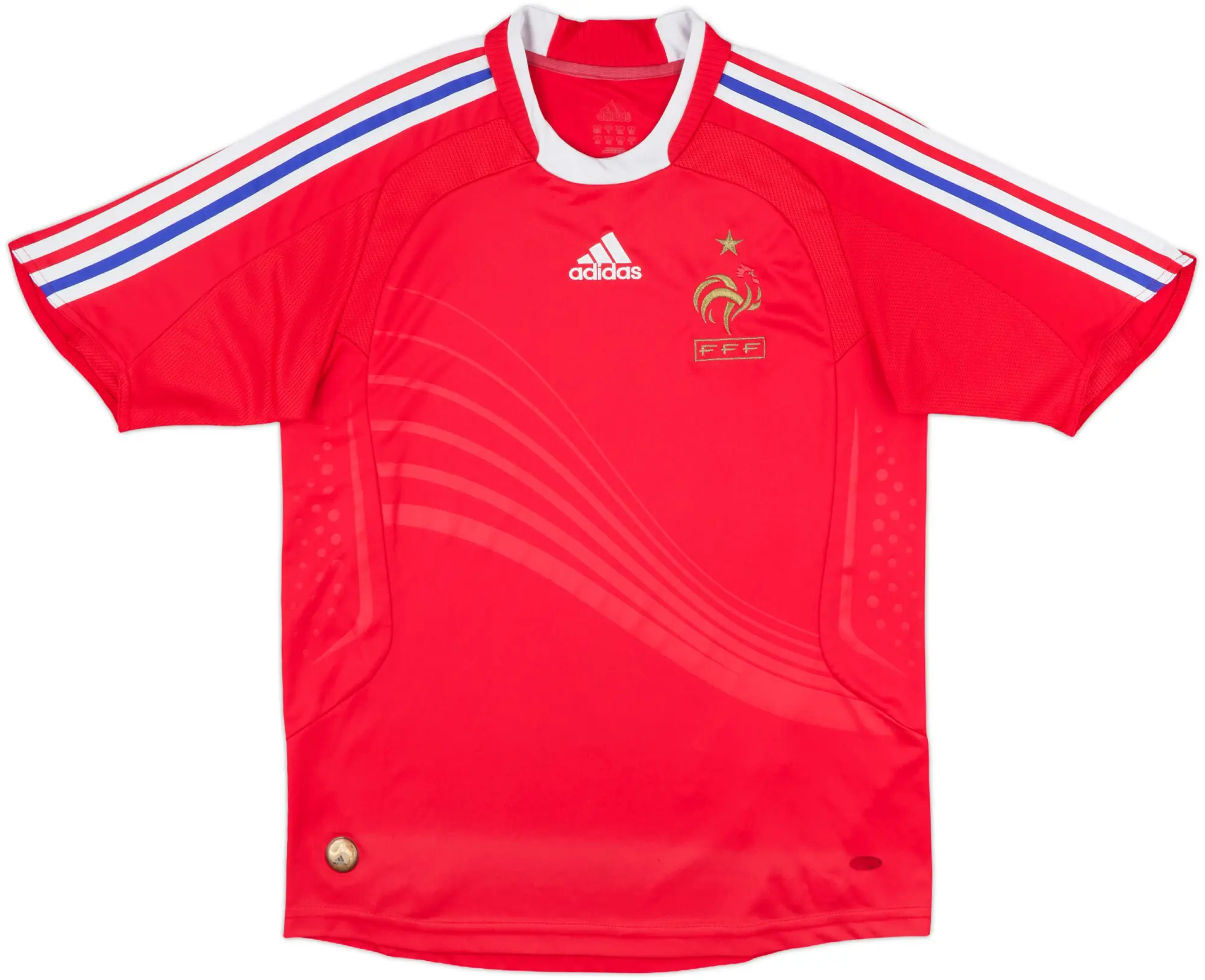 adidas France Boys SS Away Shirt 2007